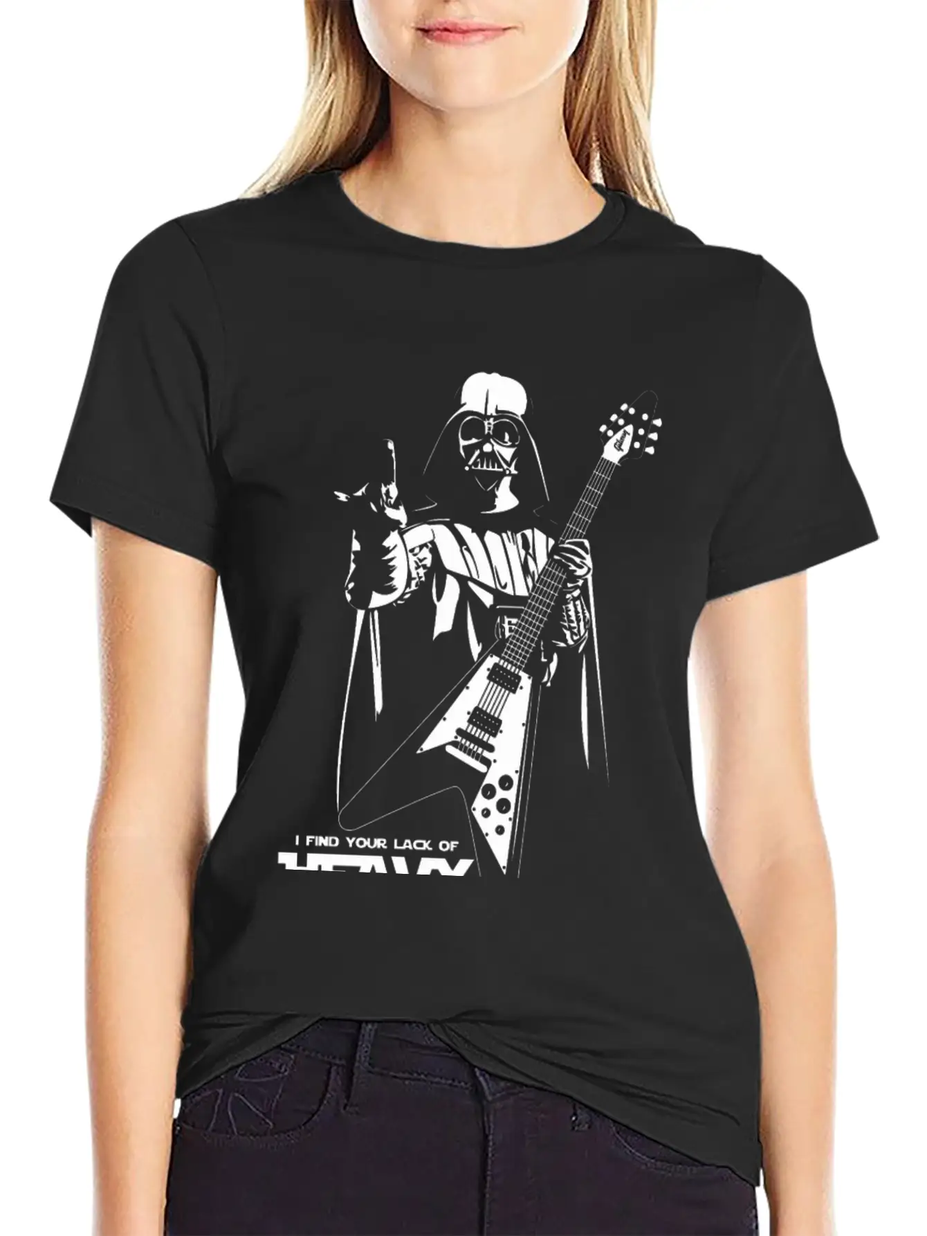 Star Wars Heavy Metal Darth Vader Modern Fit Casual T-Shirt – Clean And Versatile Design