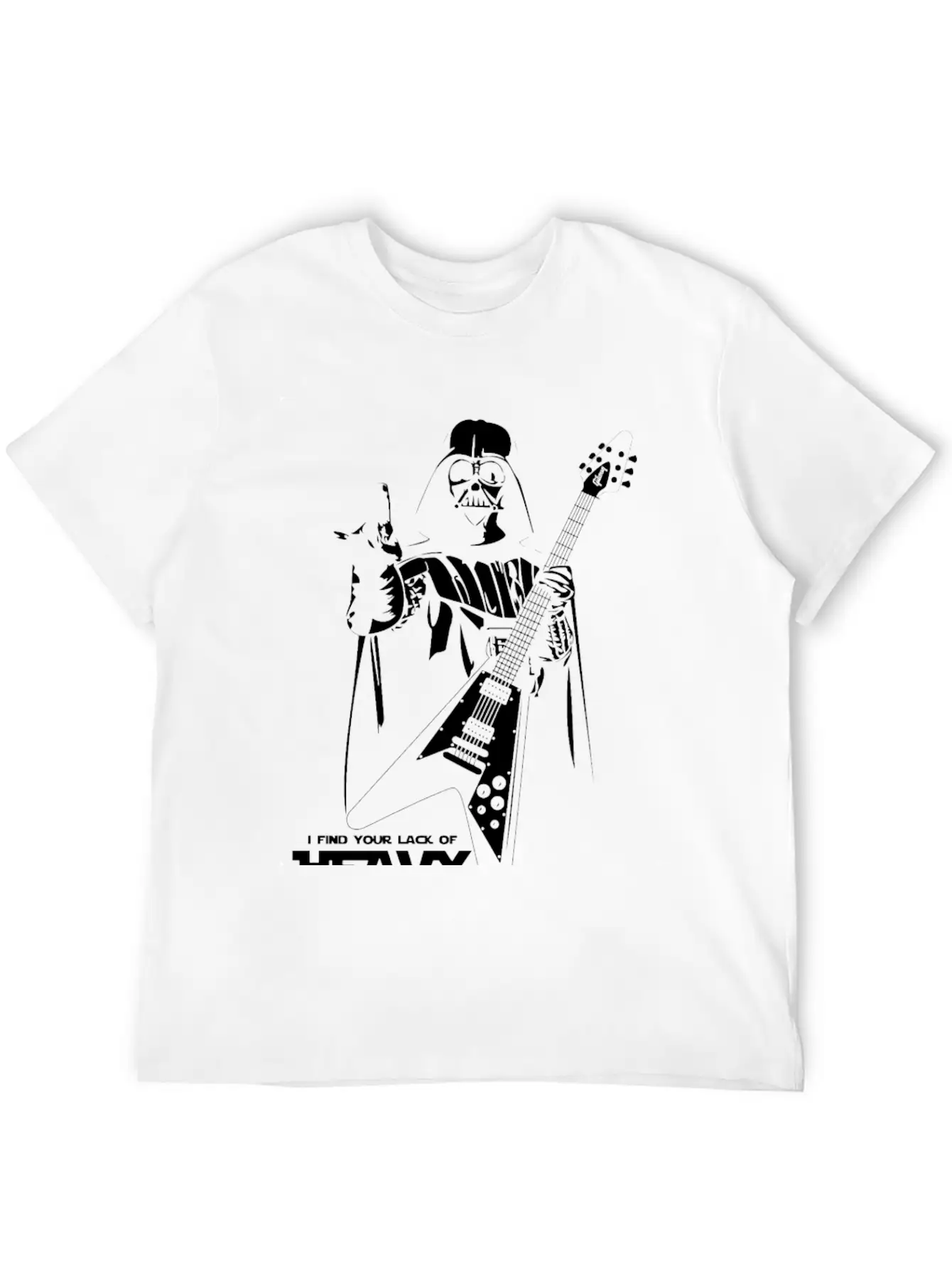 Star Wars Heavy Metal Darth Vader Modern Fit Casual T-Shirt – Clean And Versatile Design