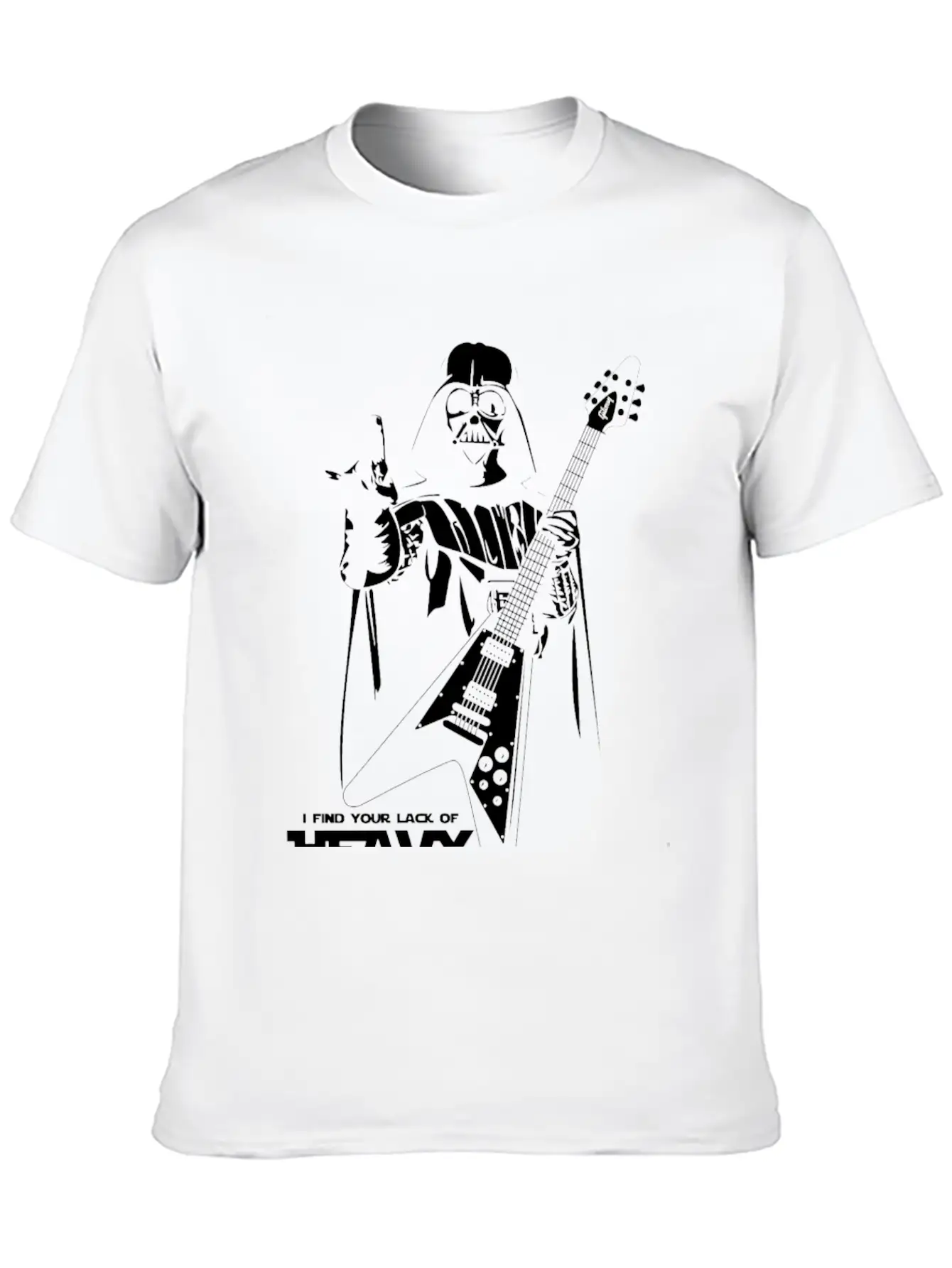 Star Wars Heavy Metal Darth Vader Modern Fit Casual T-Shirt – Clean And Versatile Design