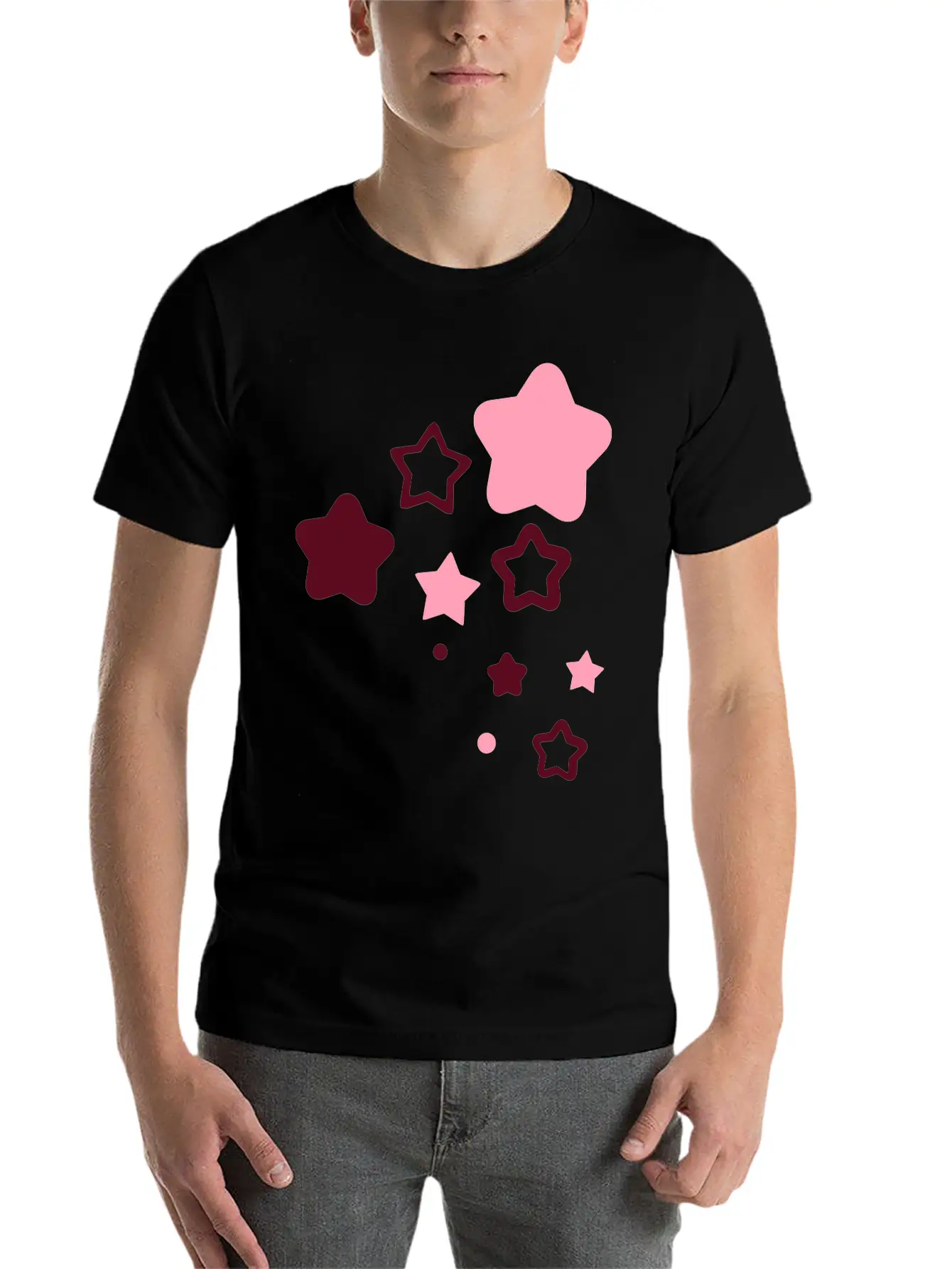 Stars Flowers Love Live Sun Fun Soft Cotton Short Sleeve Tee – Unisex Wardrobe Staple