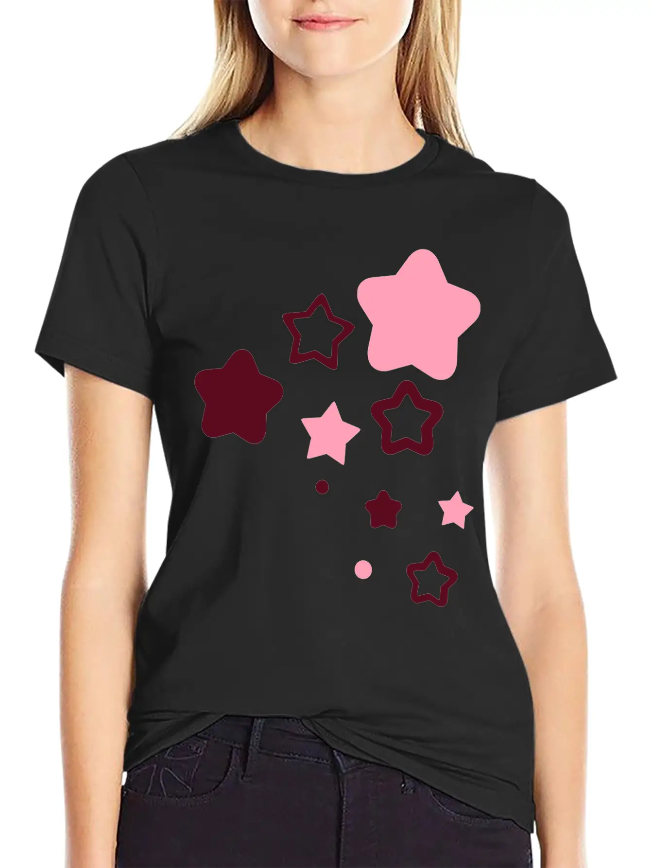 Stars Flowers Love Live Sun Fun Soft Cotton Short Sleeve Tee – Unisex Wardrobe Staple