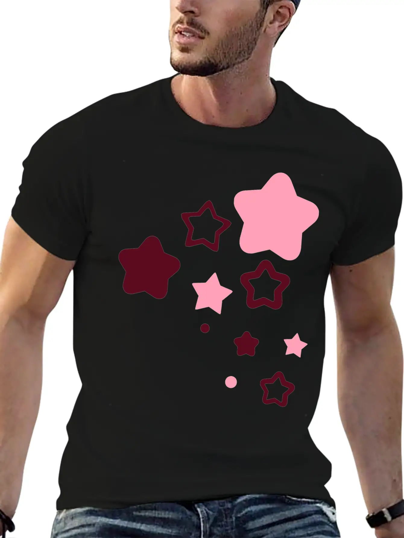 Stars Flowers Love Live Sun Fun Soft Cotton Short Sleeve Tee – Unisex Wardrobe Staple