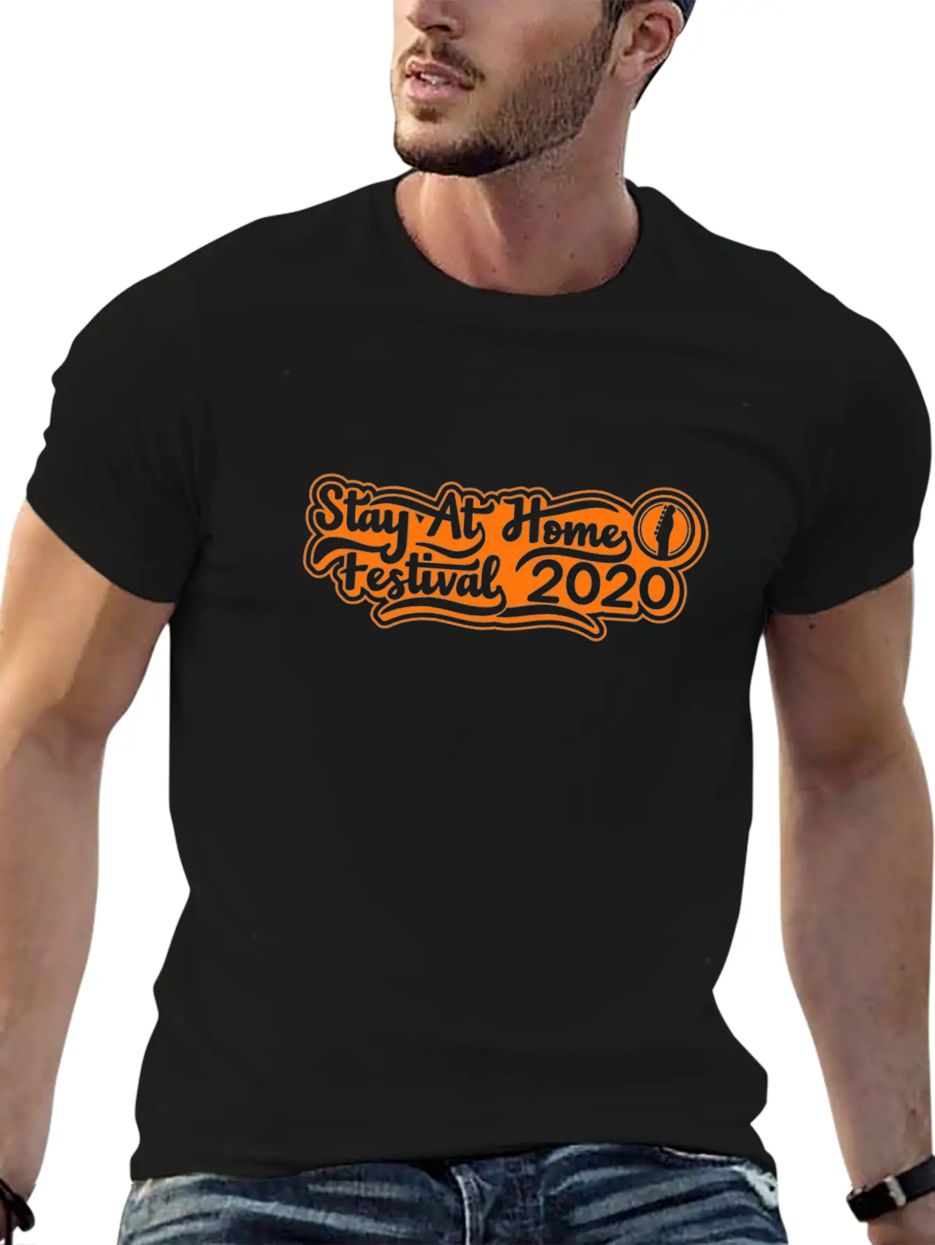 Stay At Home Festival 2020 V2 Unisex Casual T-Shirt – Clean Design For Daily Comfort