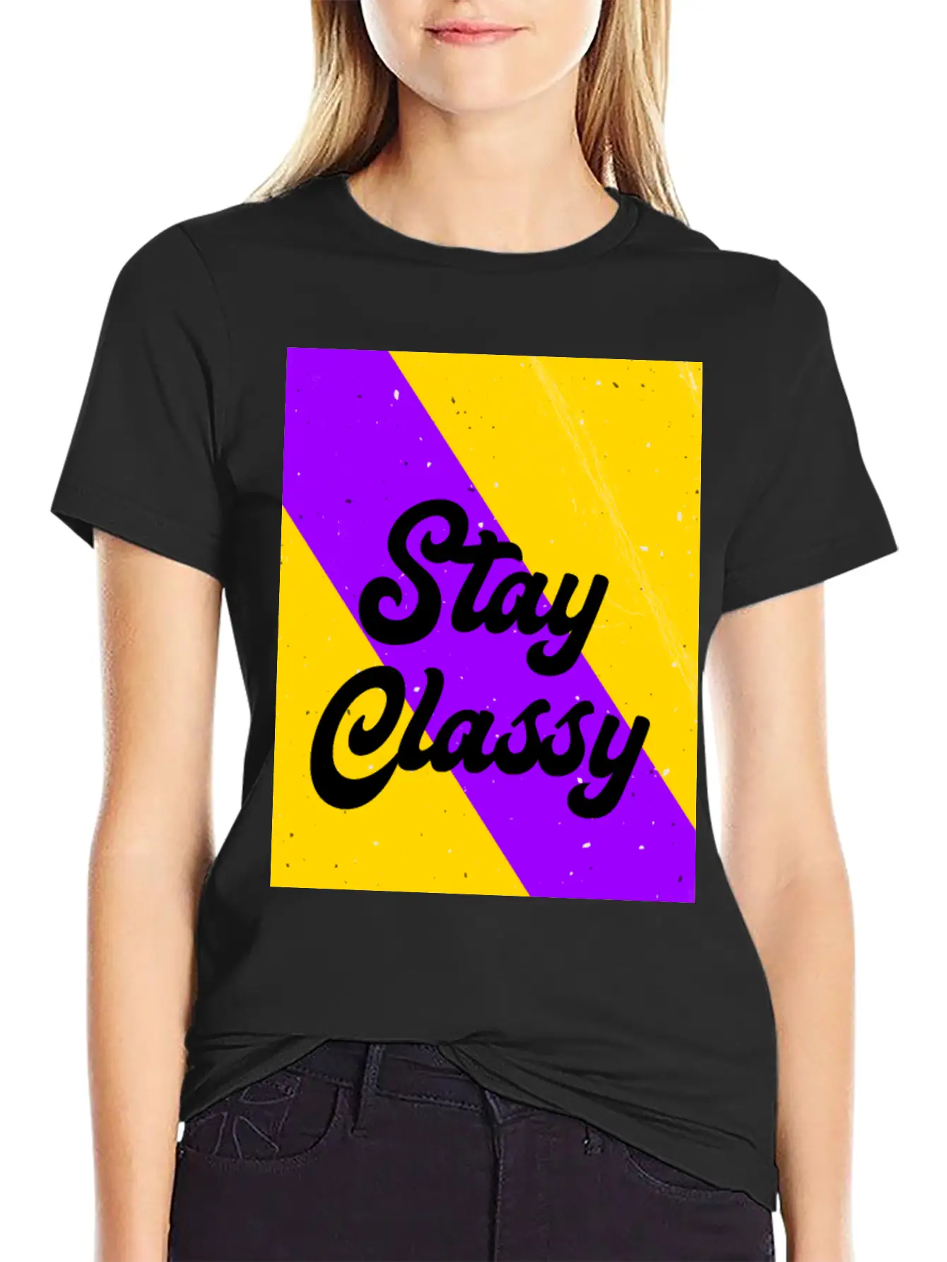 Stay Classy Soft Cotton Short Sleeve Tee – Unisex Wardrobe Staple