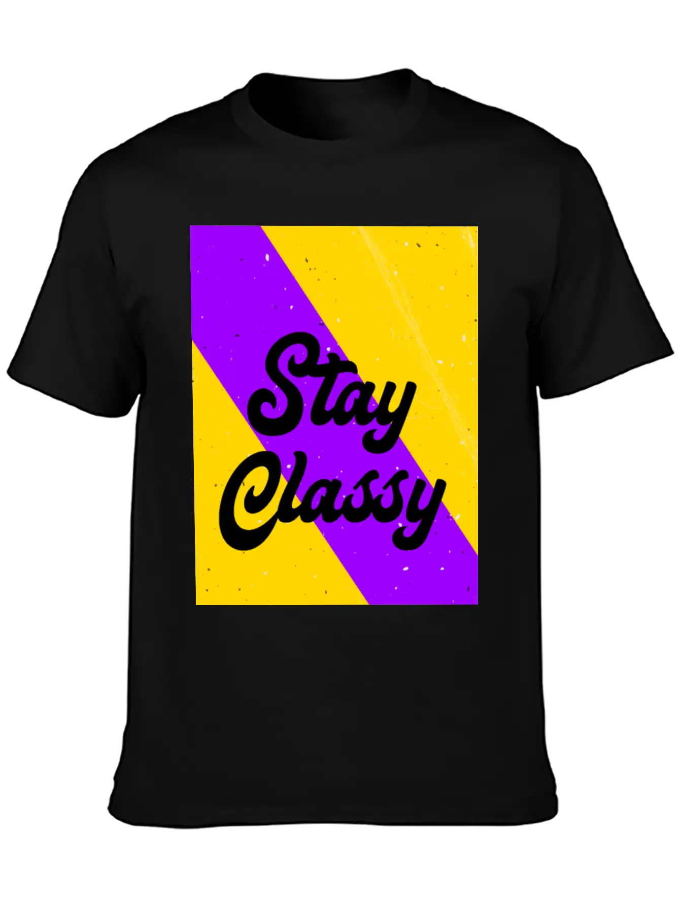 Stay Classy Soft Cotton Short Sleeve Tee – Unisex Wardrobe Staple