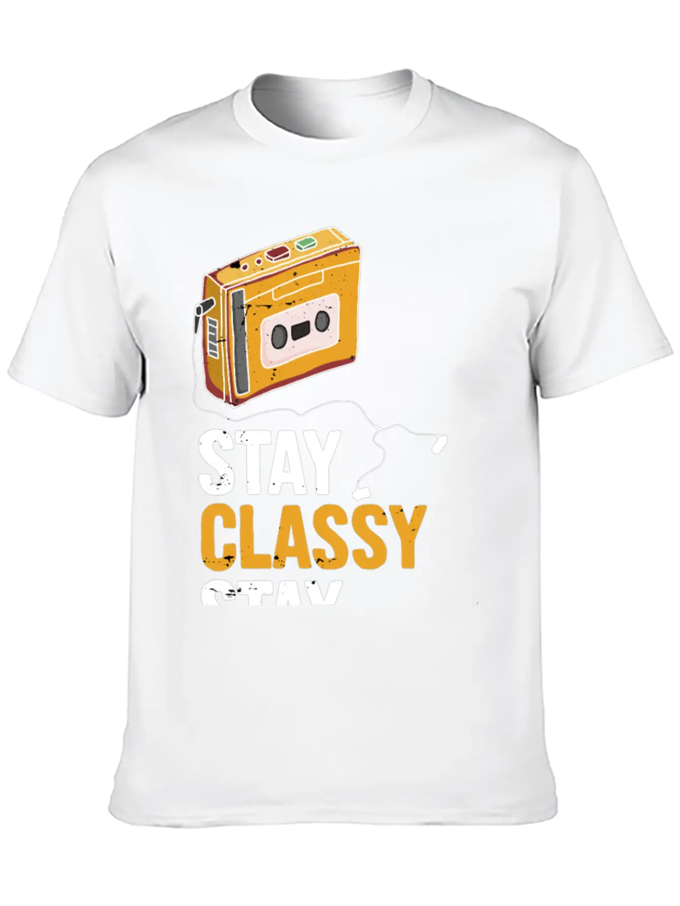 Stay Classy Stay Awesome Essential Cotton Tee For Daily Outfits – Unisex Style