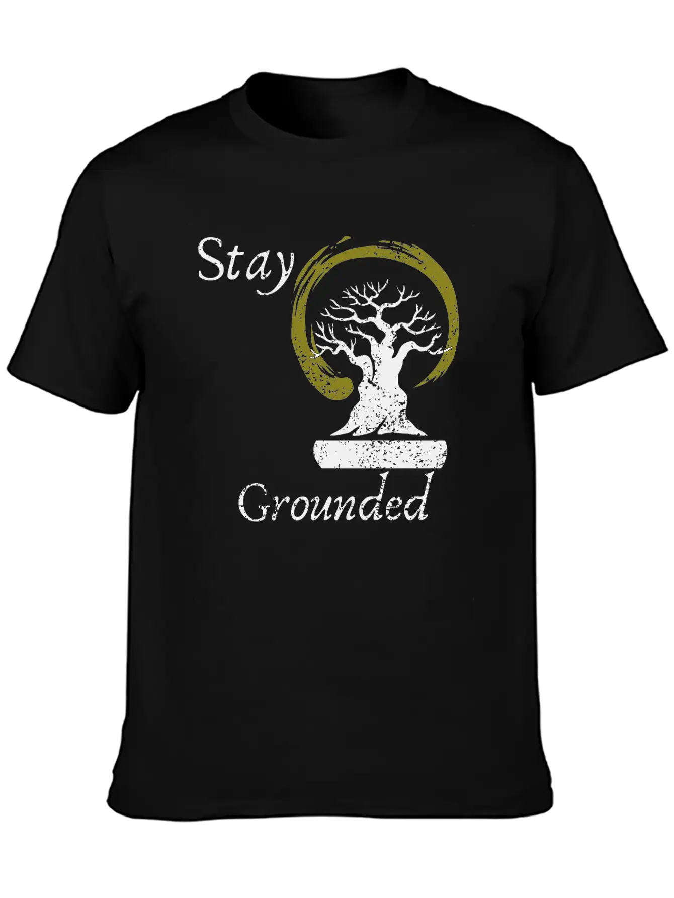 Stay Grounded Graphic T-shirt Unisex Casual T-Shirt – Clean Design For Daily Comfort
