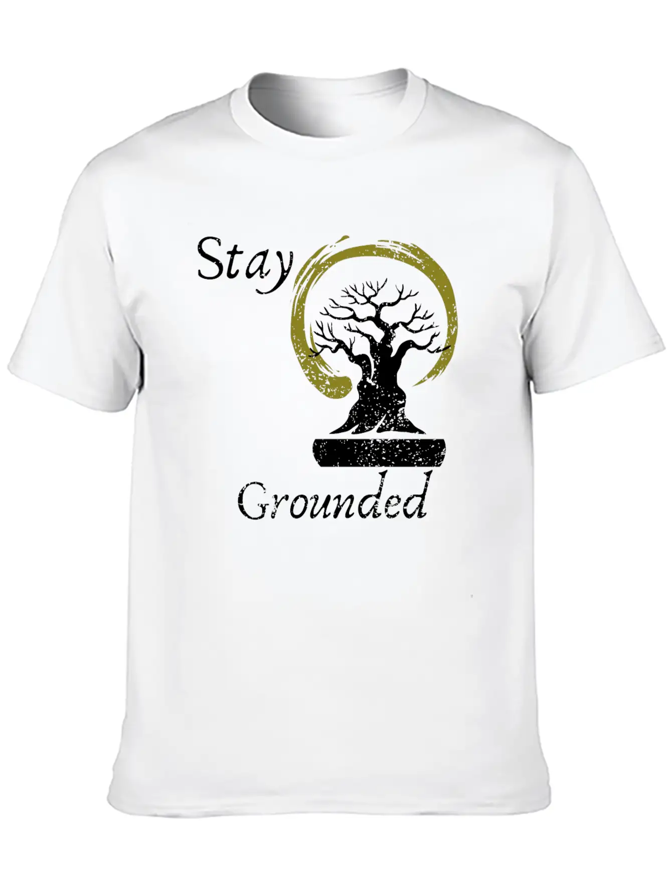 Stay Grounded Graphic T-shirt Unisex Casual T-Shirt – Clean Design For Daily Comfort