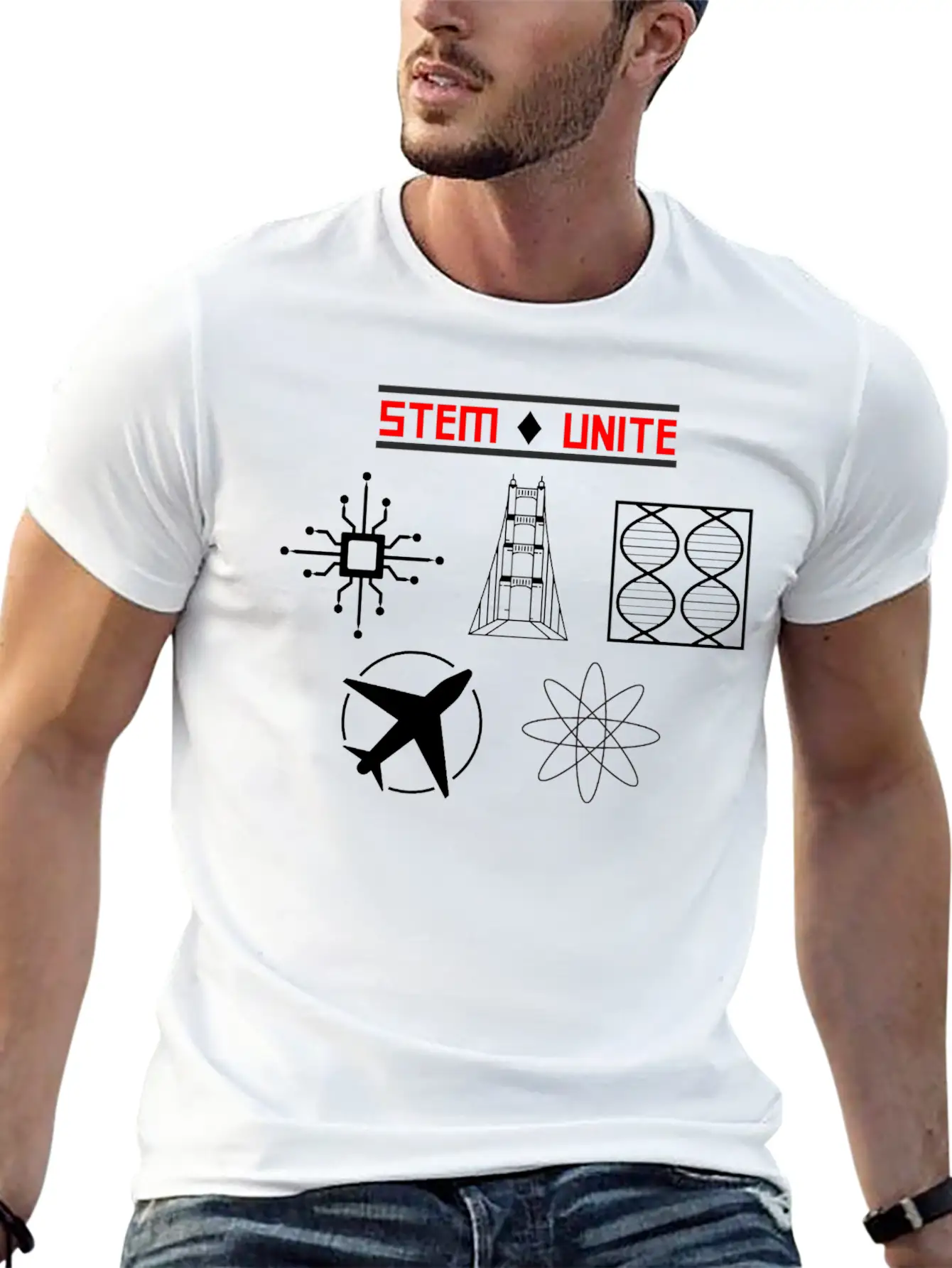 STEM UNITE Female Engineer Soft Cotton Short Sleeve Tee – Unisex Wardrobe Staple