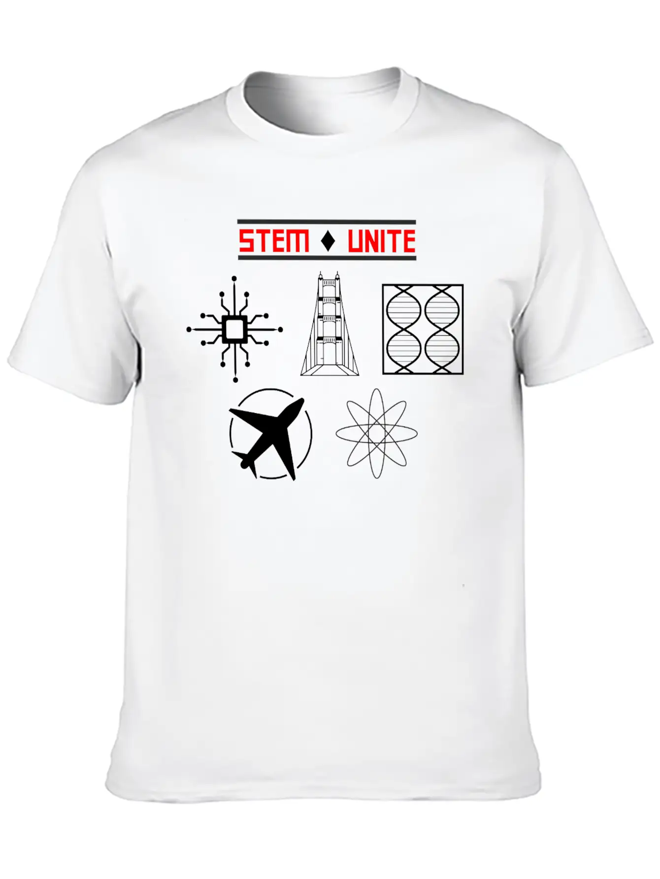 STEM UNITE Female Engineer Soft Cotton Short Sleeve Tee – Unisex Wardrobe Staple