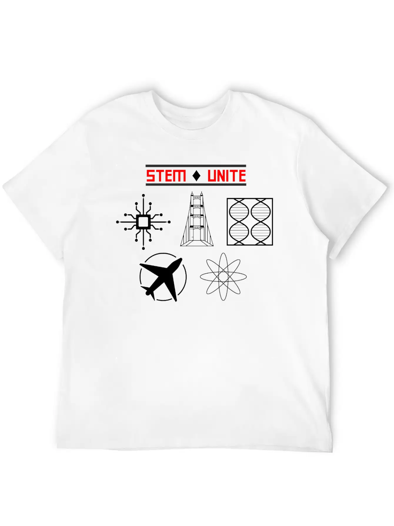 STEM UNITE Female Engineer Soft Cotton Short Sleeve Tee – Unisex Wardrobe Staple