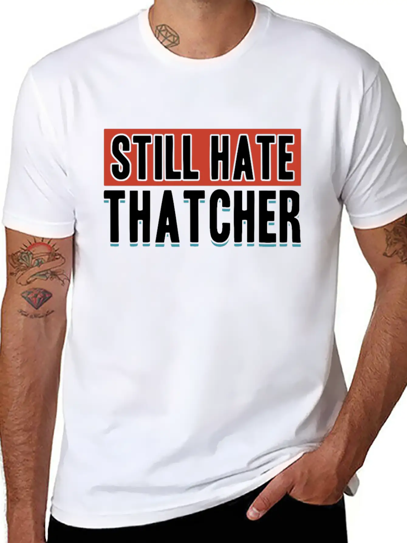 Still Hate Thatcher Communism Anti Gift Idea Essential Cotton Tee For Daily Outfits – Unisex Style