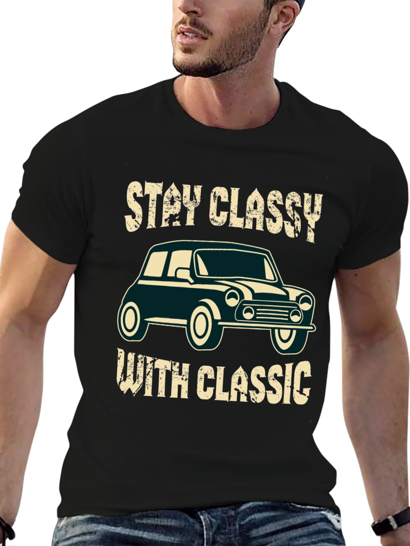 Stay Classy with Classic Car T-Shirt