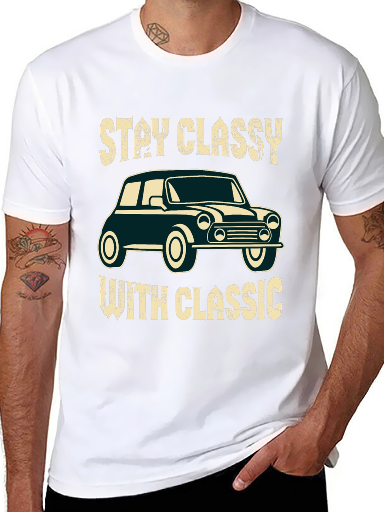 Stay Classy with Classic Car T-Shirt