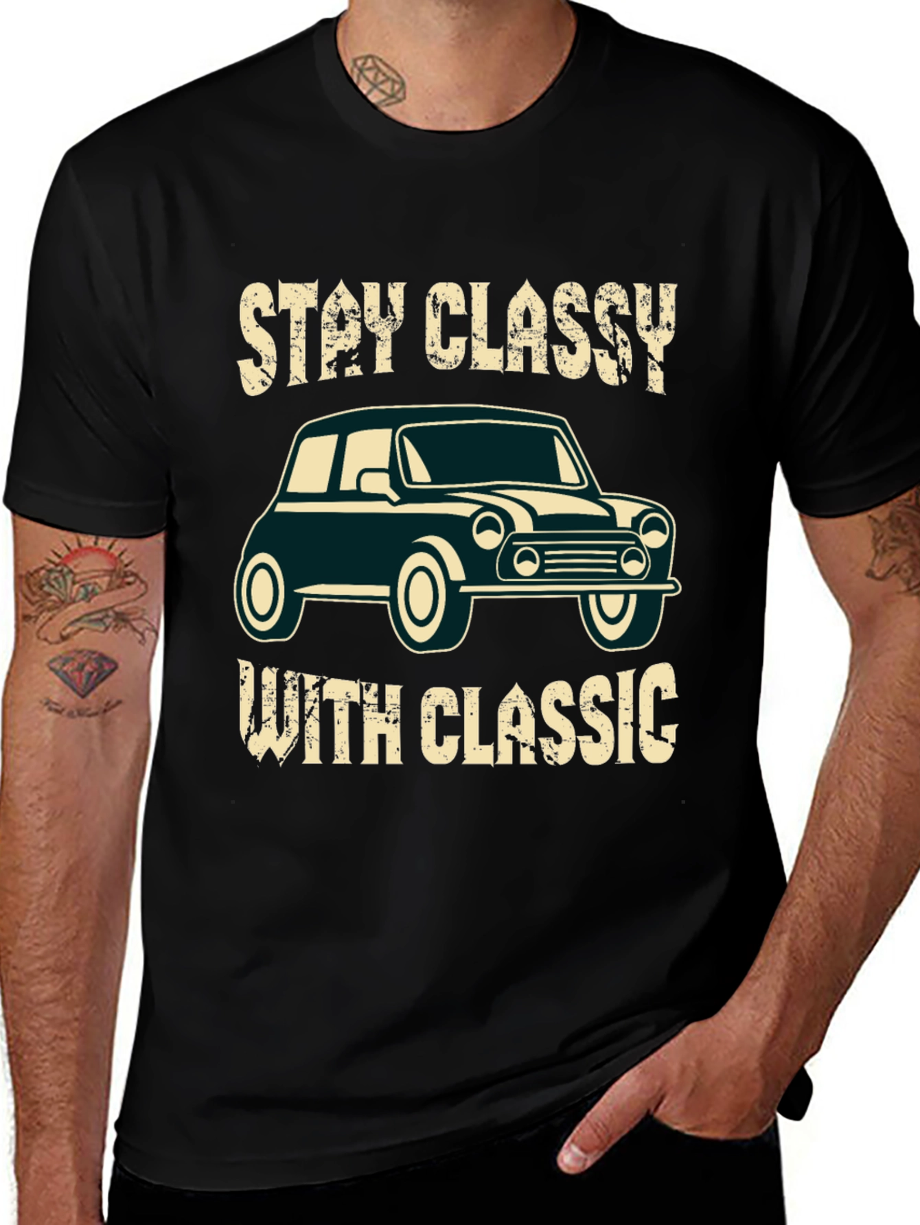 Stay Classy with Classic Car T-Shirt