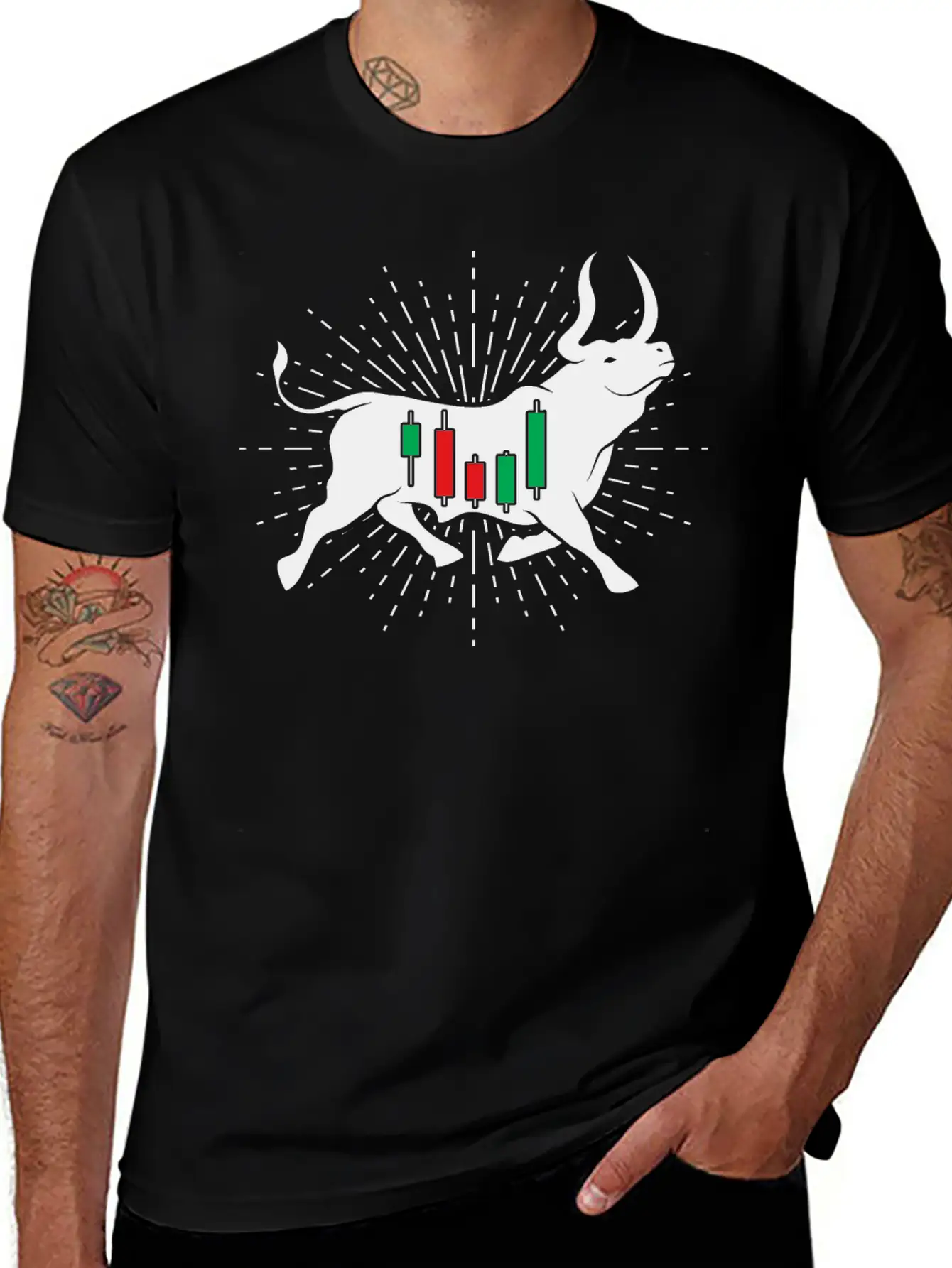 Stock Bull Essential Cotton Tee For Daily Outfits – Unisex Style