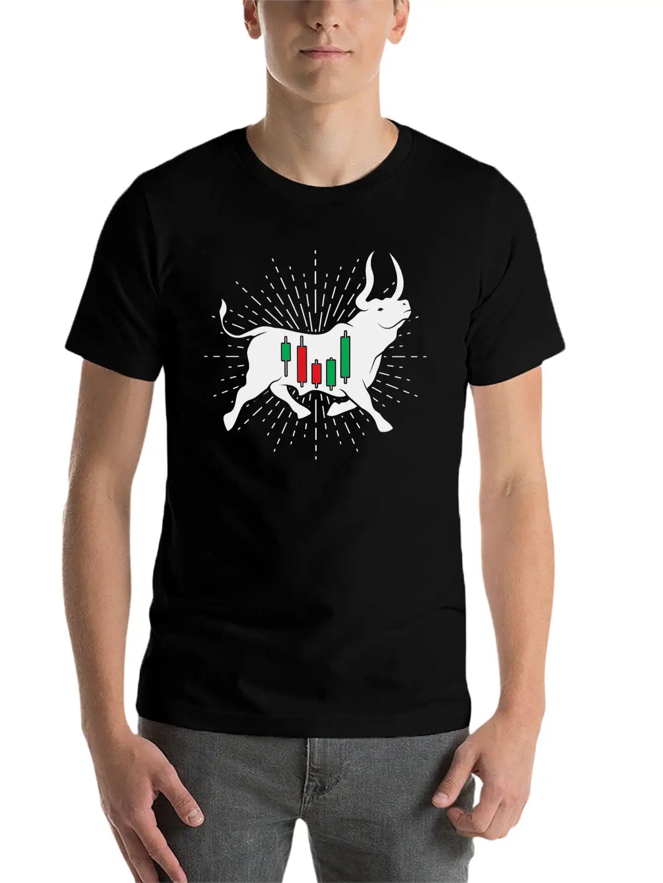 Stock Bull Essential Cotton Tee For Daily Outfits – Unisex Style