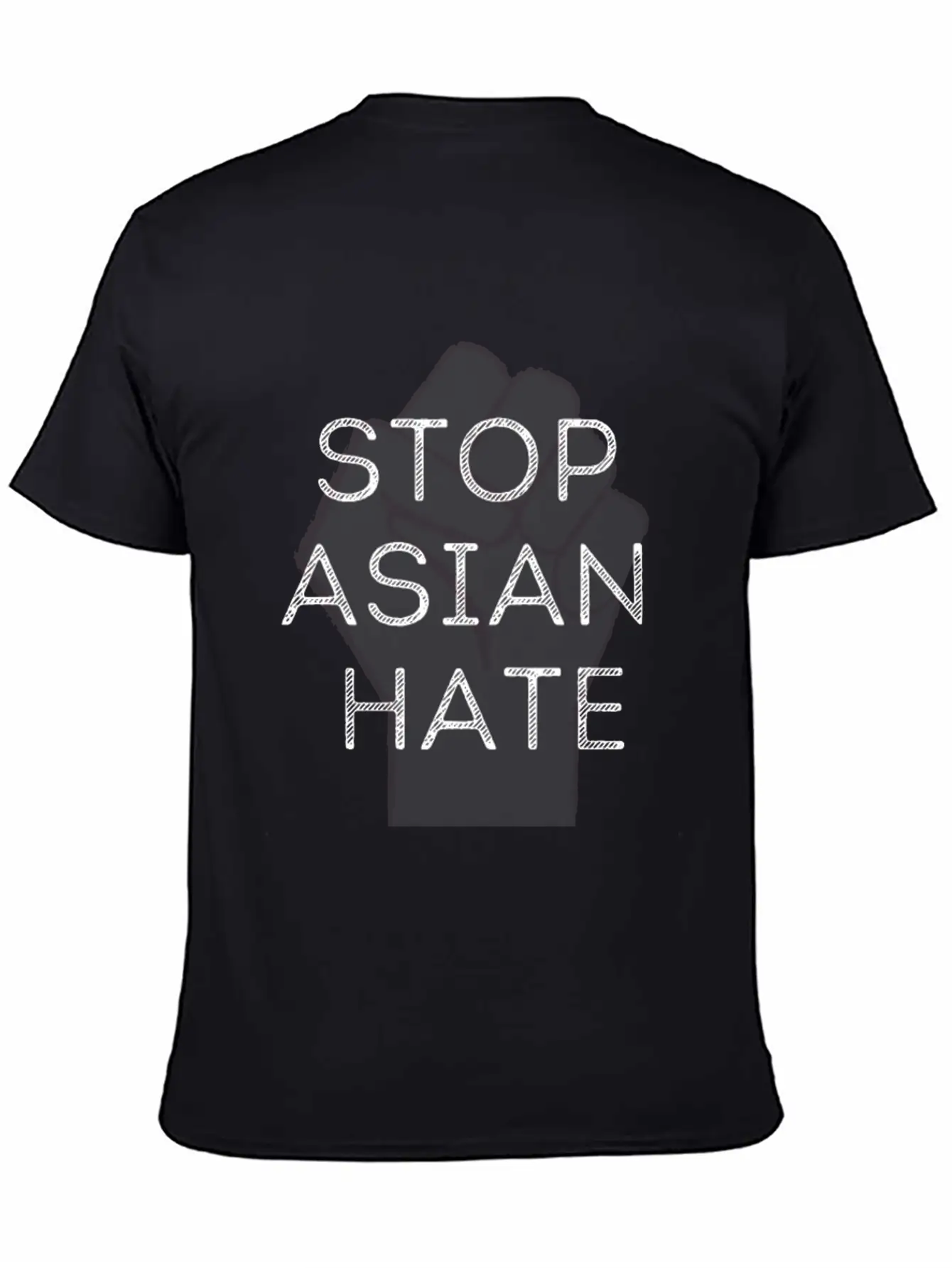 STOP ASIAN HATE Soft Cotton Short Sleeve Tee – Unisex Wardrobe Staple
