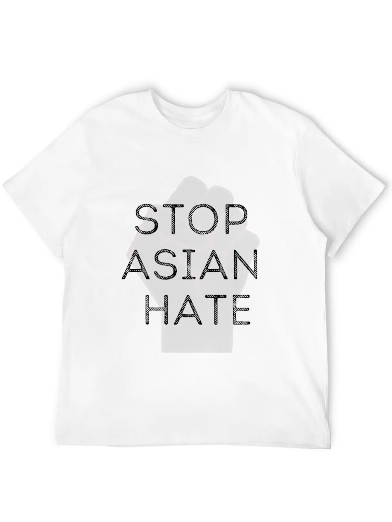 STOP ASIAN HATE Soft Cotton Short Sleeve Tee – Unisex Wardrobe Staple