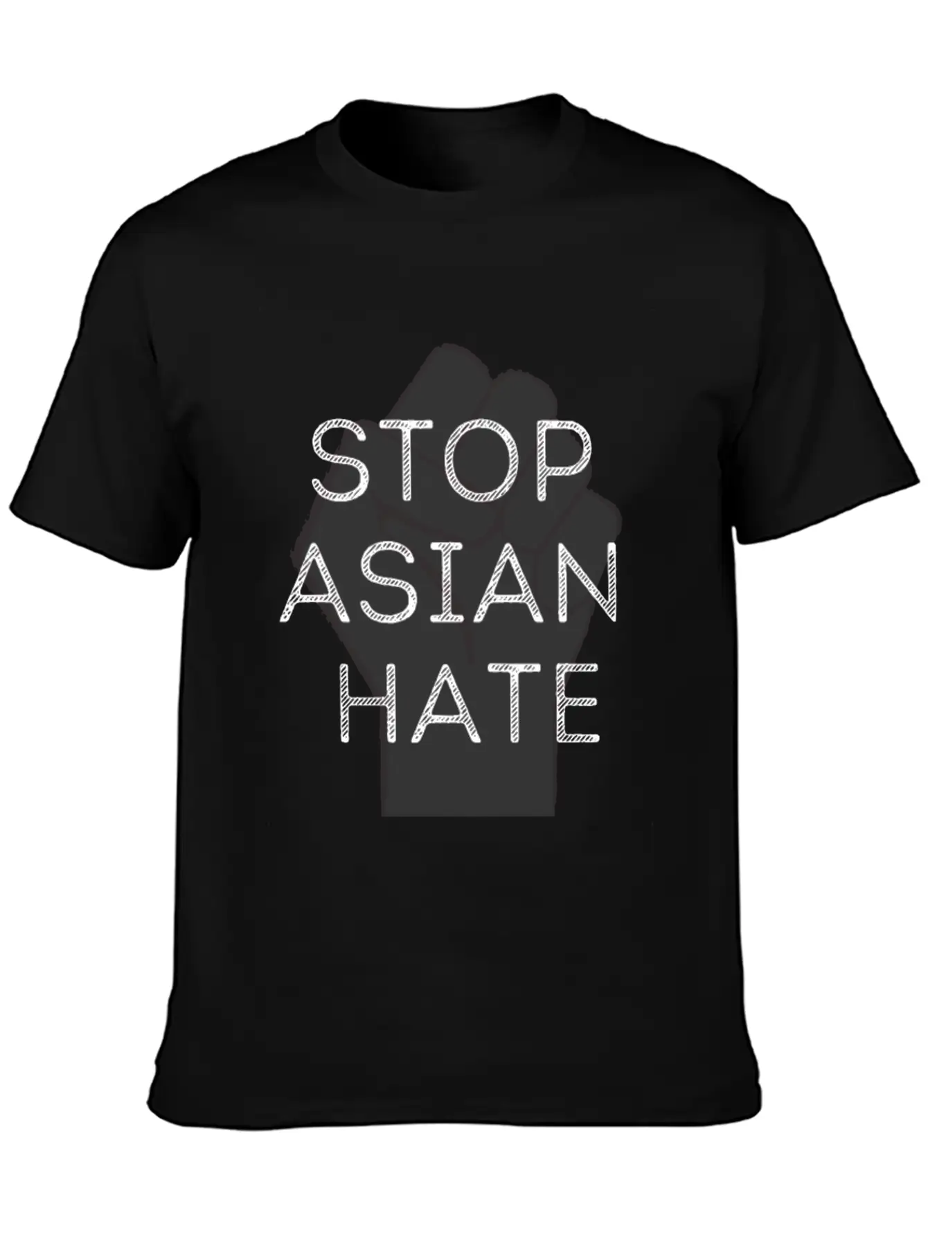 STOP ASIAN HATE Soft Cotton Short Sleeve Tee – Unisex Wardrobe Staple