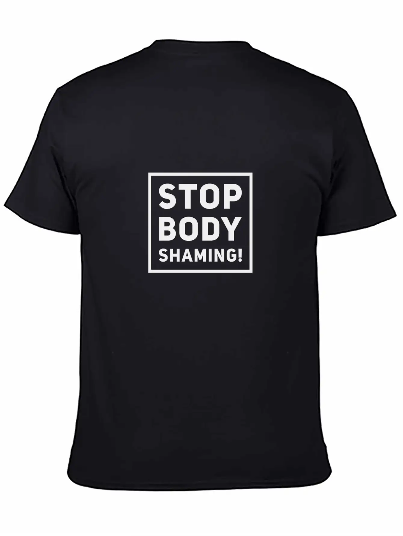 Stop Body Shaming Fat Shaming Gift Idea Basic Graphic T-Shirt – Daily Comfort In Soft Cotton