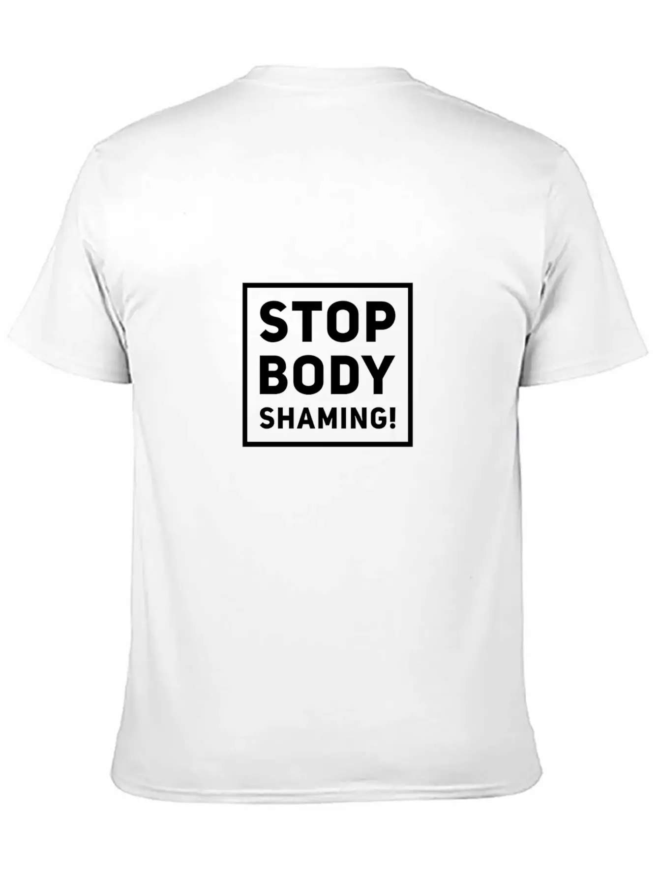 Stop Body Shaming Fat Shaming Gift Idea Basic Graphic T-Shirt – Daily Comfort In Soft Cotton