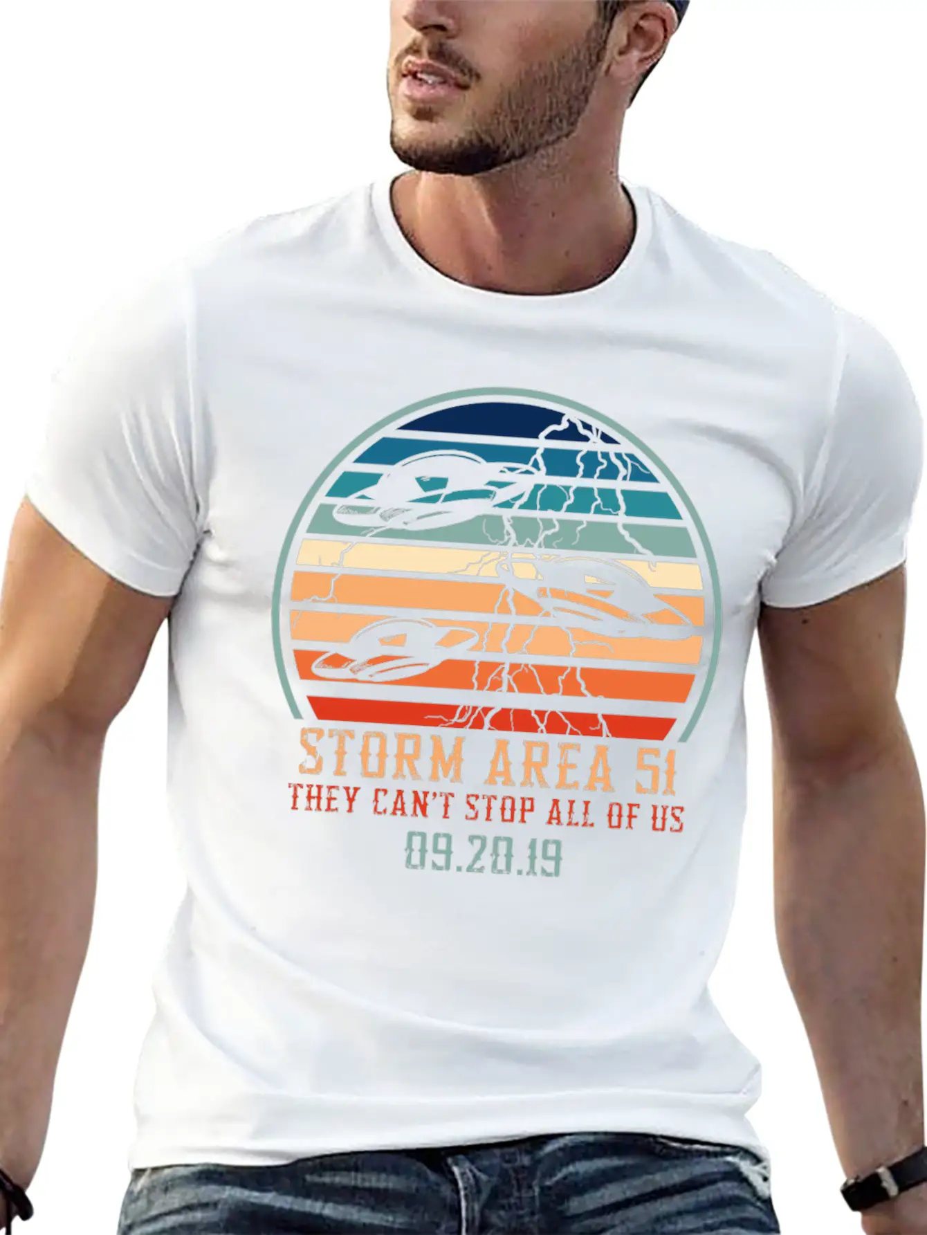 Storm Area 51 They Can T Stop All Of Us Modern Fit Casual T-Shirt – Clean And Versatile Design