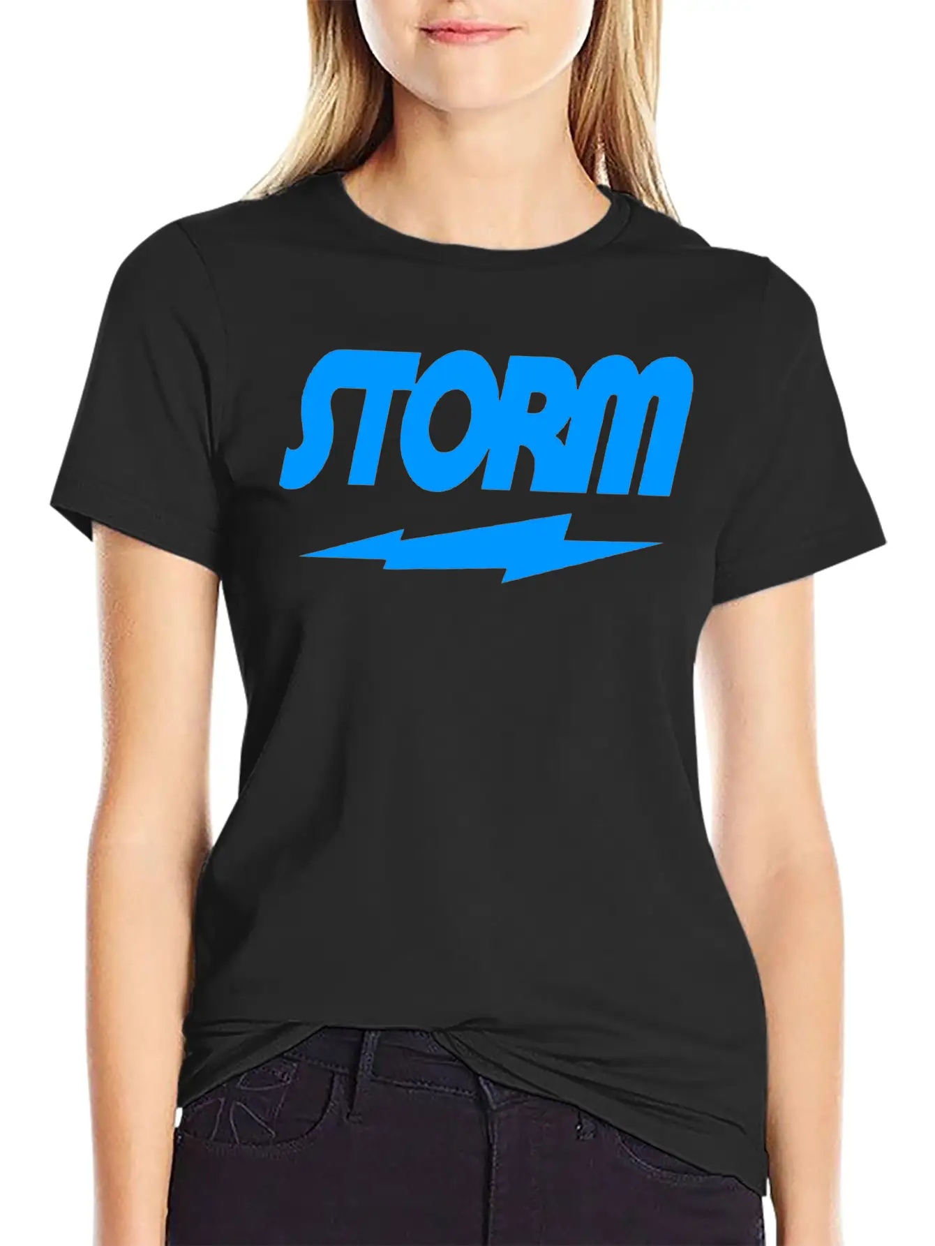 STORM BLUE Unisex Casual T-Shirt – Clean Design For Daily Comfort