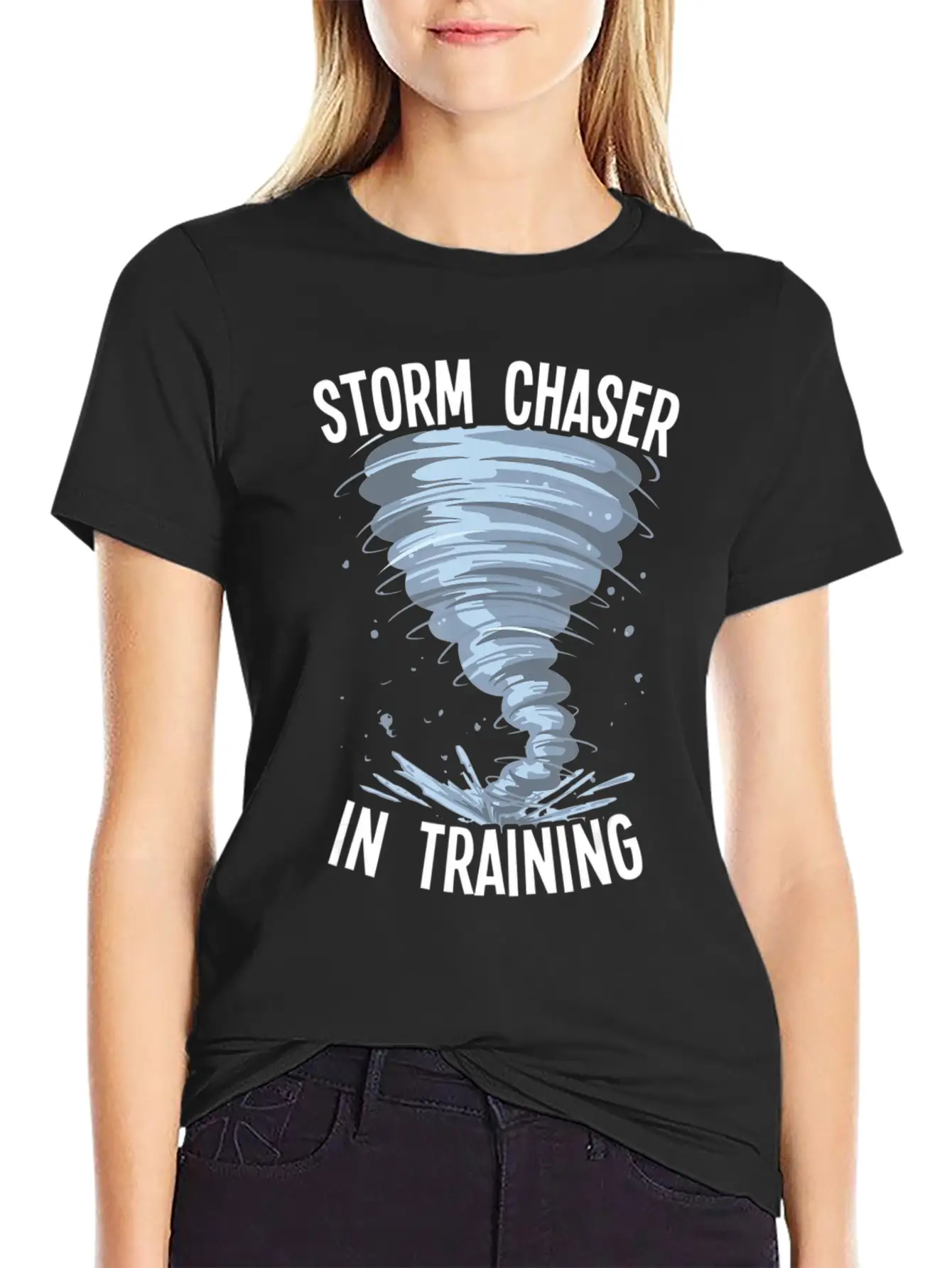Storm Chaser In Training Meteorologists Lightweight Cotton T-Shirt – Daily Comfort Graphic Shirt