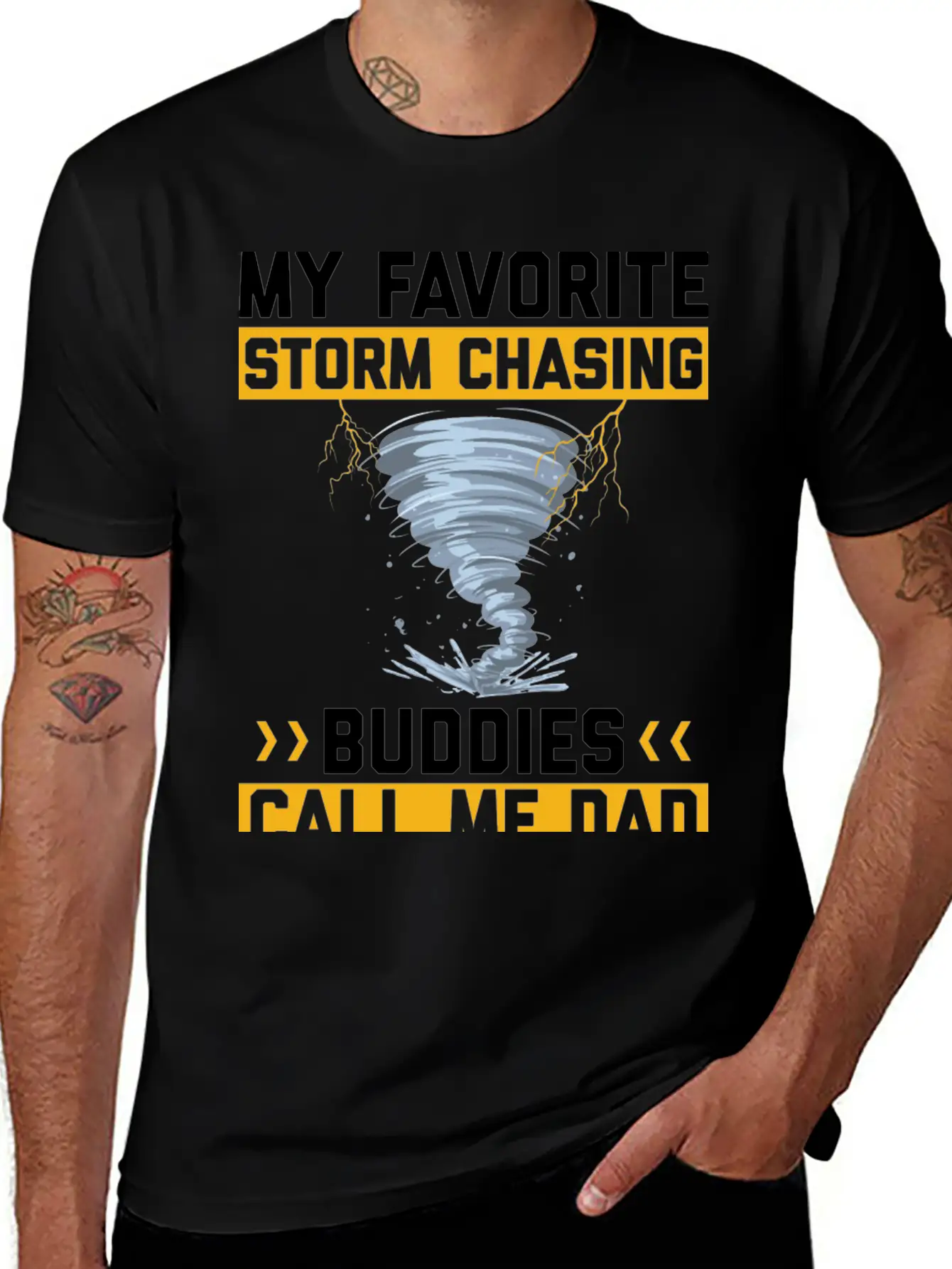Storm Chaser Sayings Unisex Casual T-Shirt – Clean Design For Daily Comfort