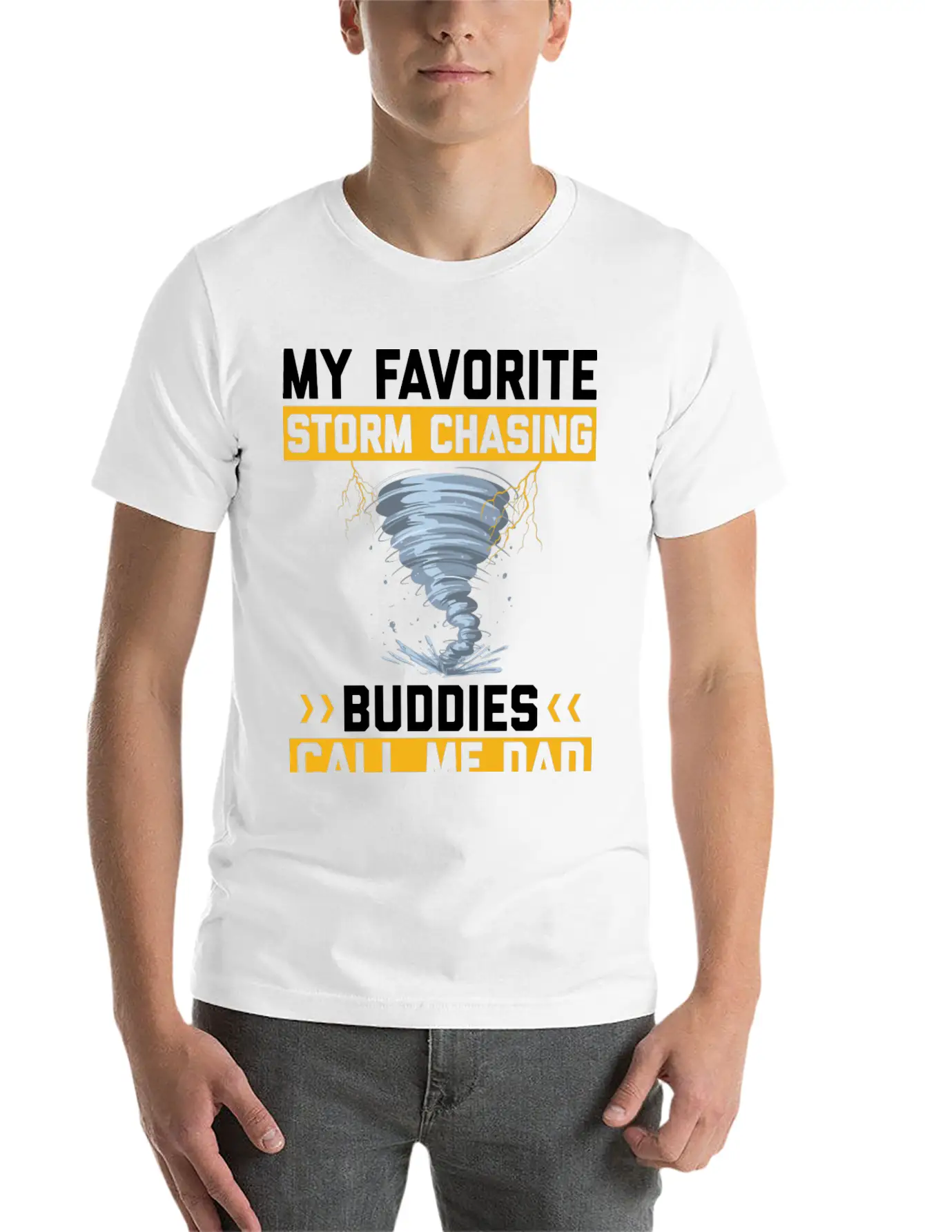 Storm Chaser Sayings Unisex Casual T-Shirt – Clean Design For Daily Comfort
