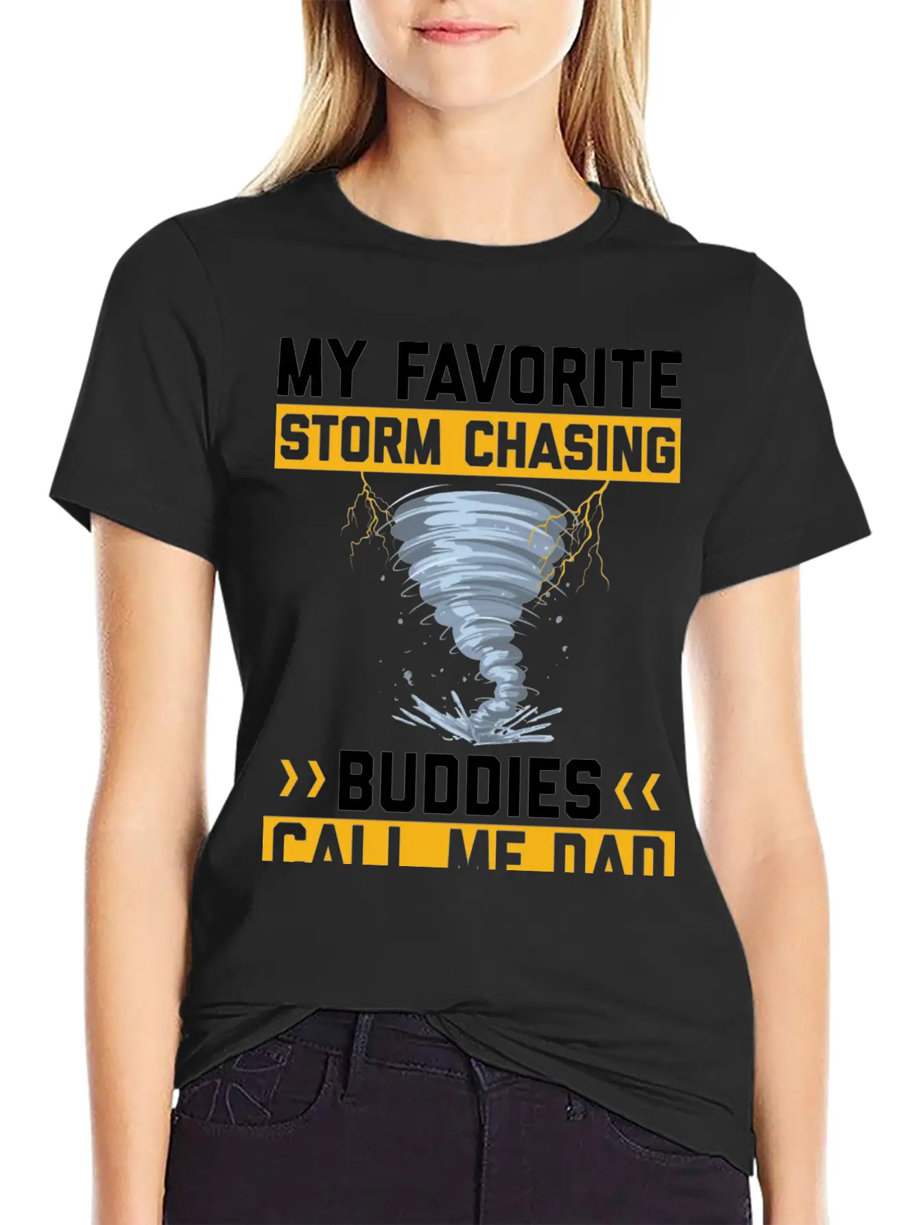 Storm Chaser Sayings Unisex Casual T-Shirt – Clean Design For Daily Comfort