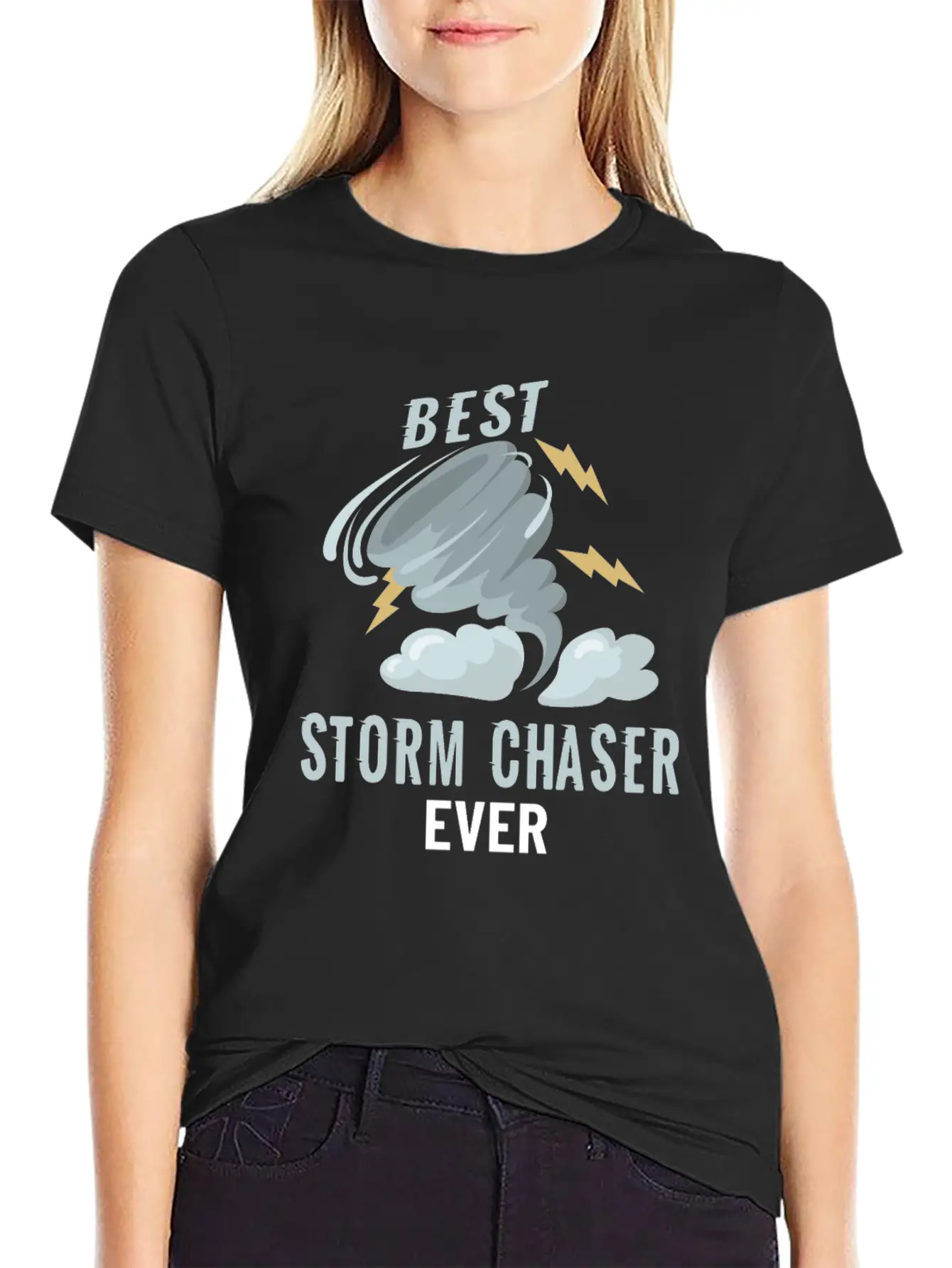 Storm Chasing Storm Fanatic Weatherman Gift Classic Fit Graphic Tee For Daily Comfort – Unisex Cotton Shirt
