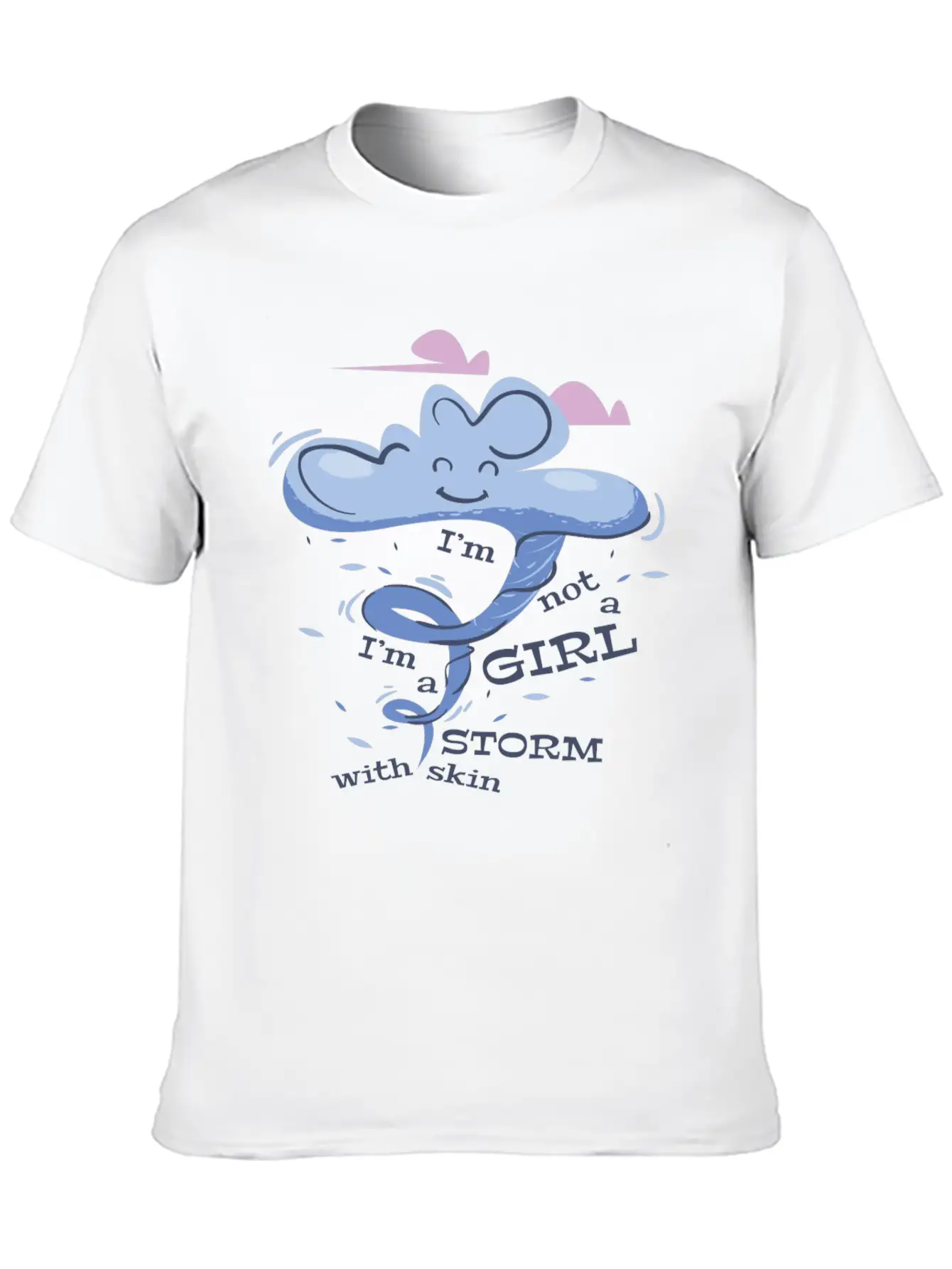 Storm Girl Basic Graphic T-Shirt – Daily Comfort In Soft Cotton