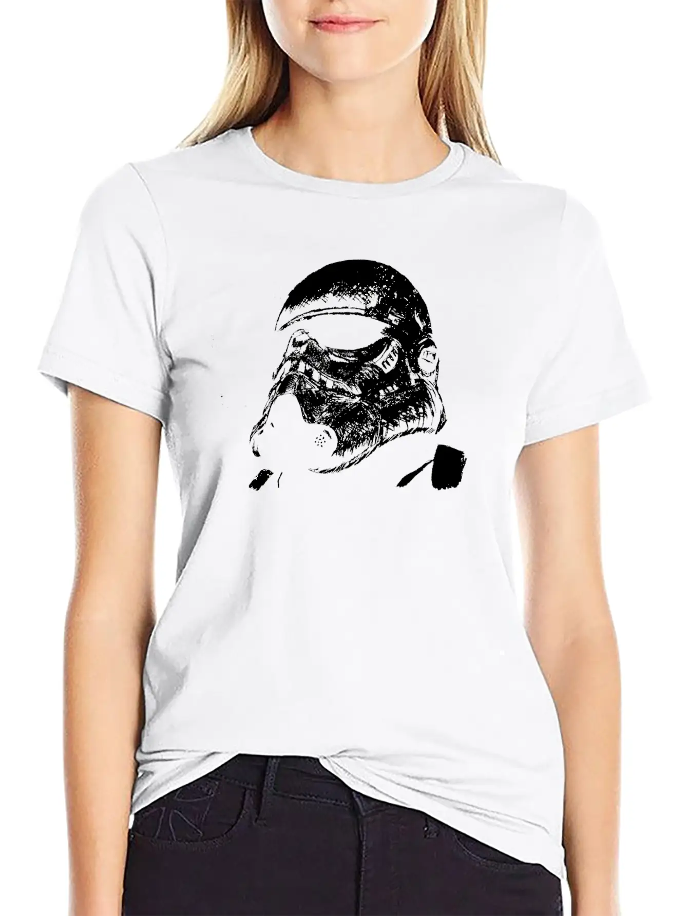 Storm Trooper Lightweight Cotton T-Shirt – Daily Comfort Graphic Shirt