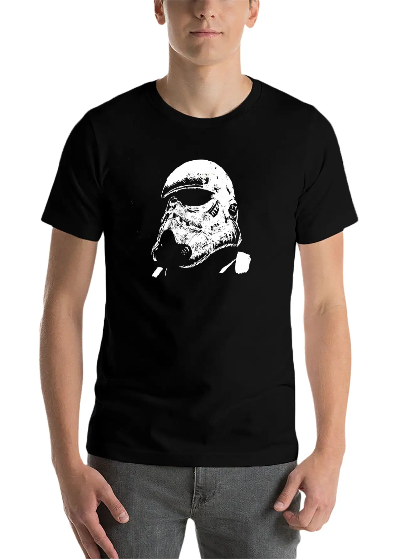 Storm Trooper Lightweight Cotton T-Shirt – Daily Comfort Graphic Shirt