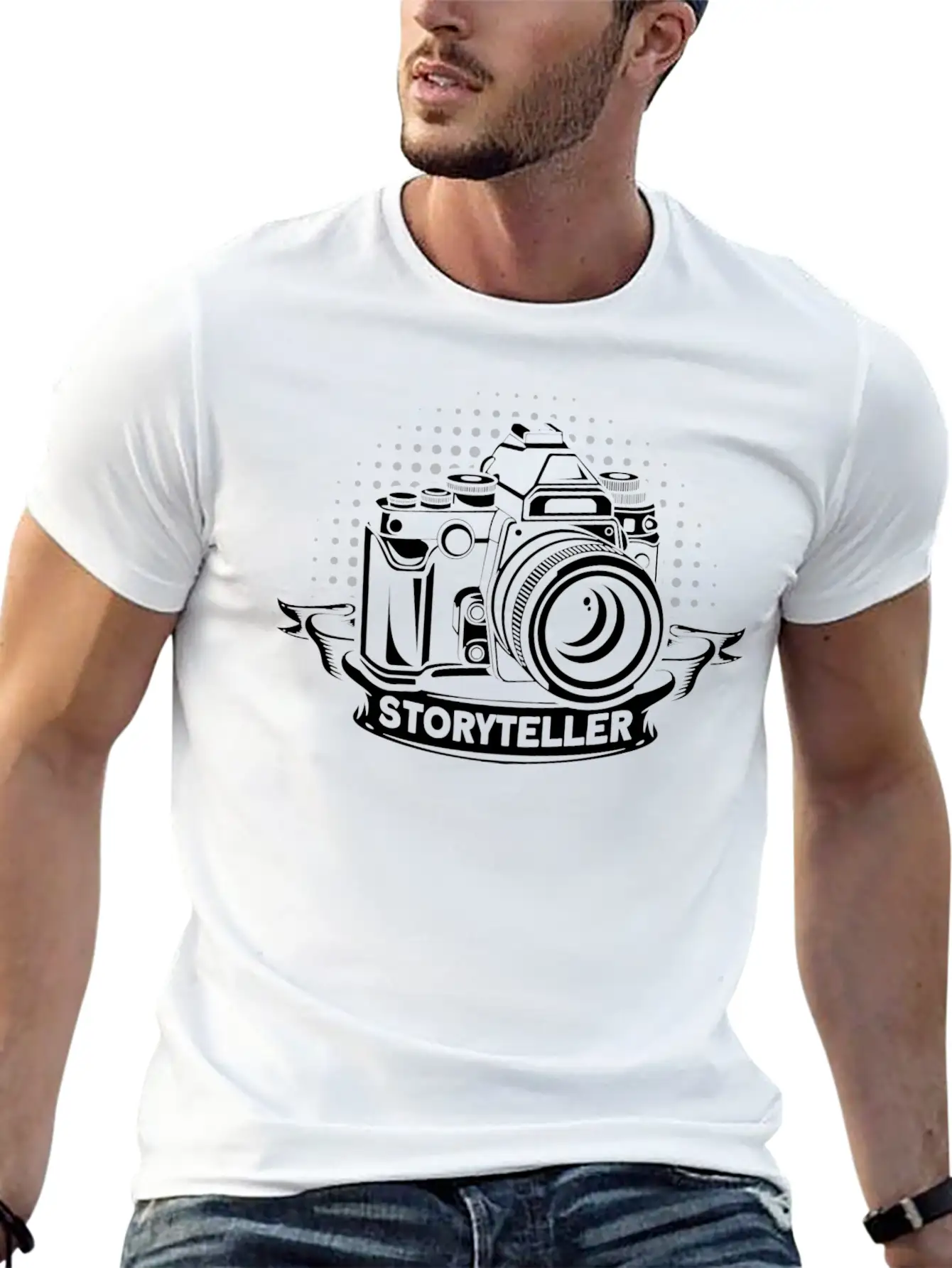 Storyteller Camera Lover Photographer Soft Cotton Short Sleeve Tee – Unisex Wardrobe Staple