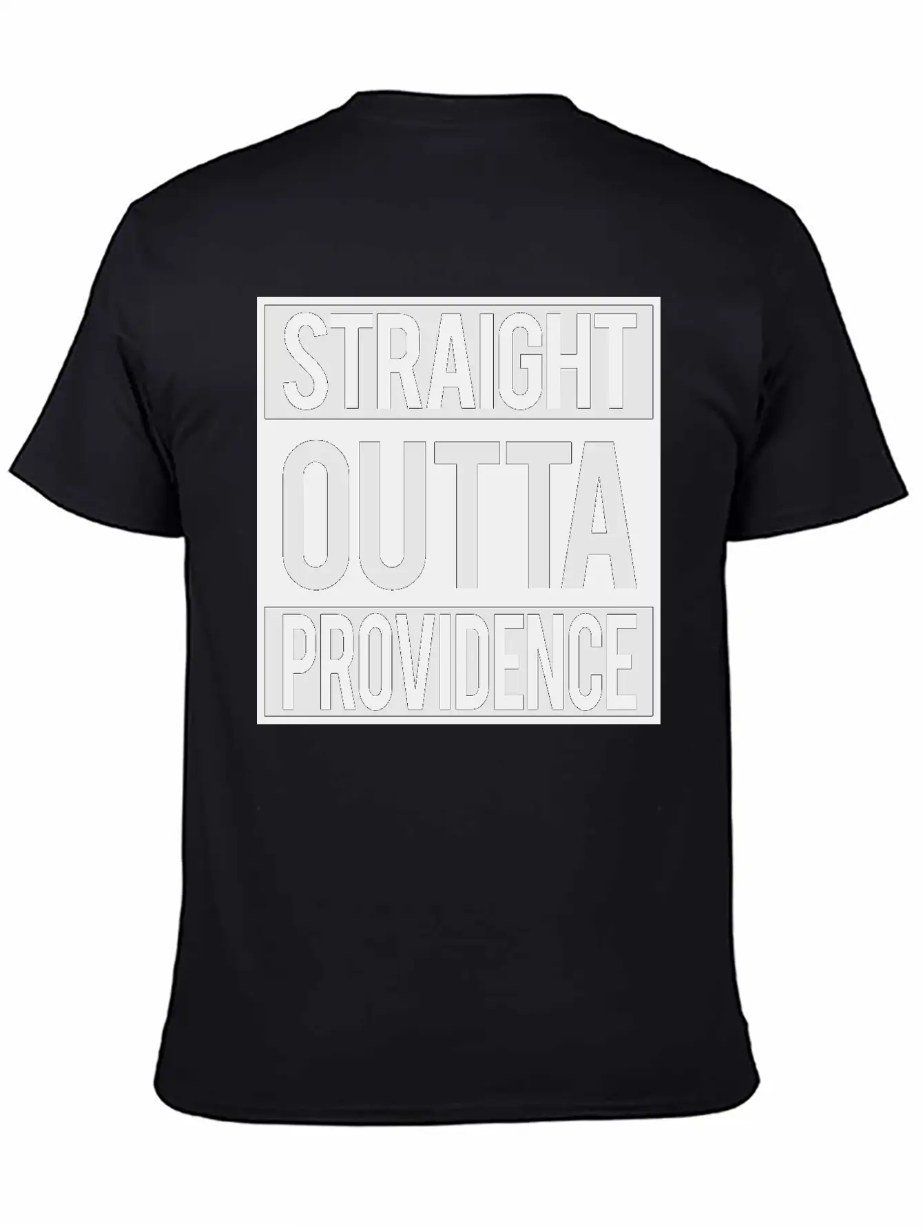 Straight Outta Providence Lightweight Cotton T-Shirt – Daily Comfort Graphic Shirt