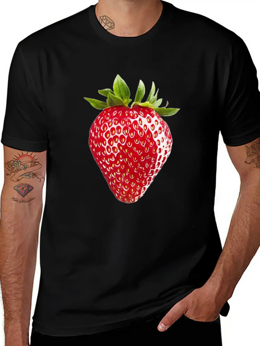 🍓 Strawberry Collection 🍓 Unisex Casual T-Shirt – Clean Design For Daily Comfort