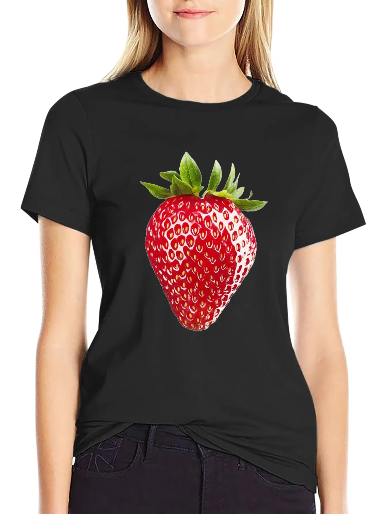 🍓 Strawberry Collection 🍓 Unisex Casual T-Shirt – Clean Design For Daily Comfort