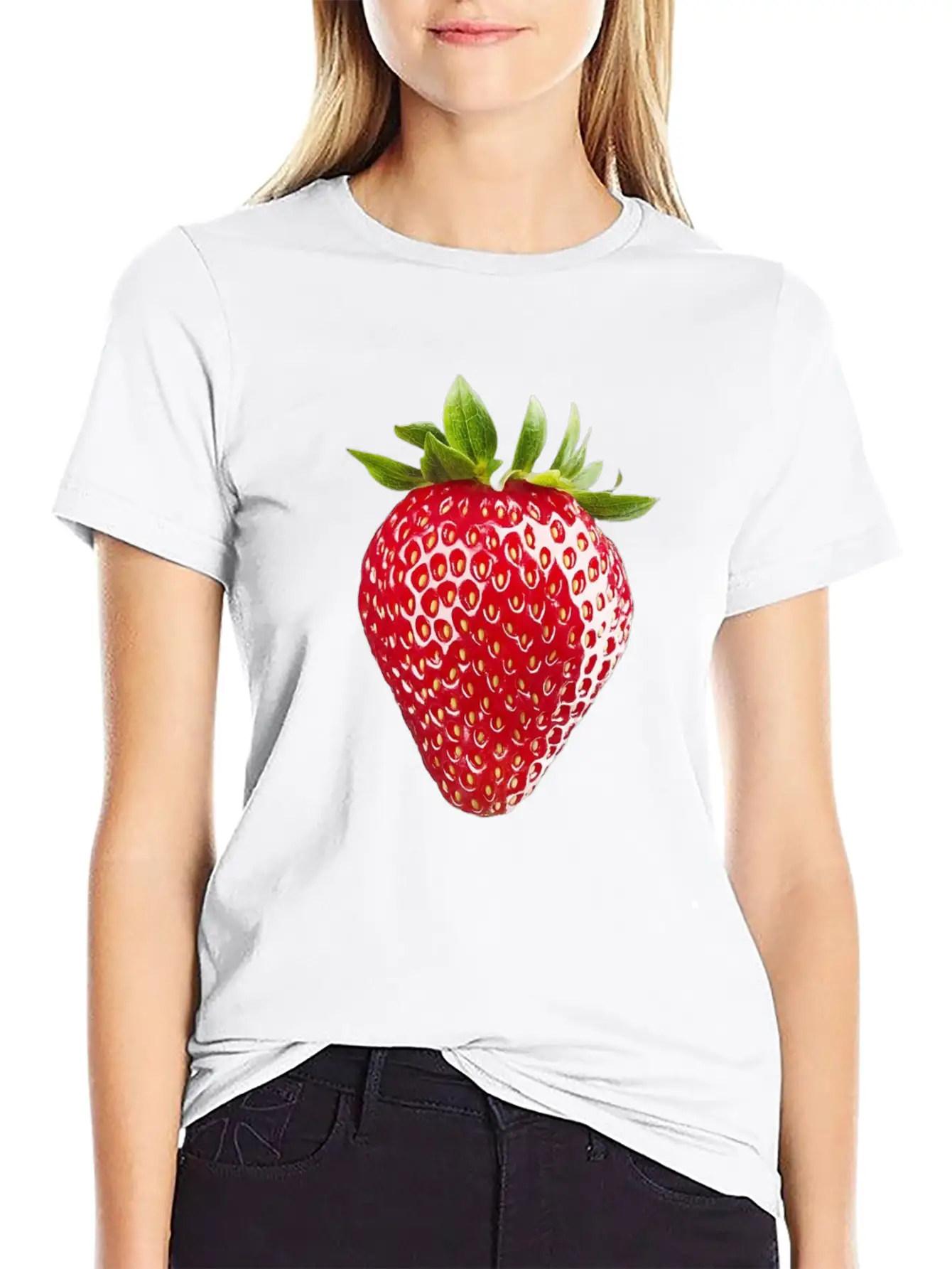 🍓 Strawberry Collection 🍓 Unisex Casual T-Shirt – Clean Design For Daily Comfort
