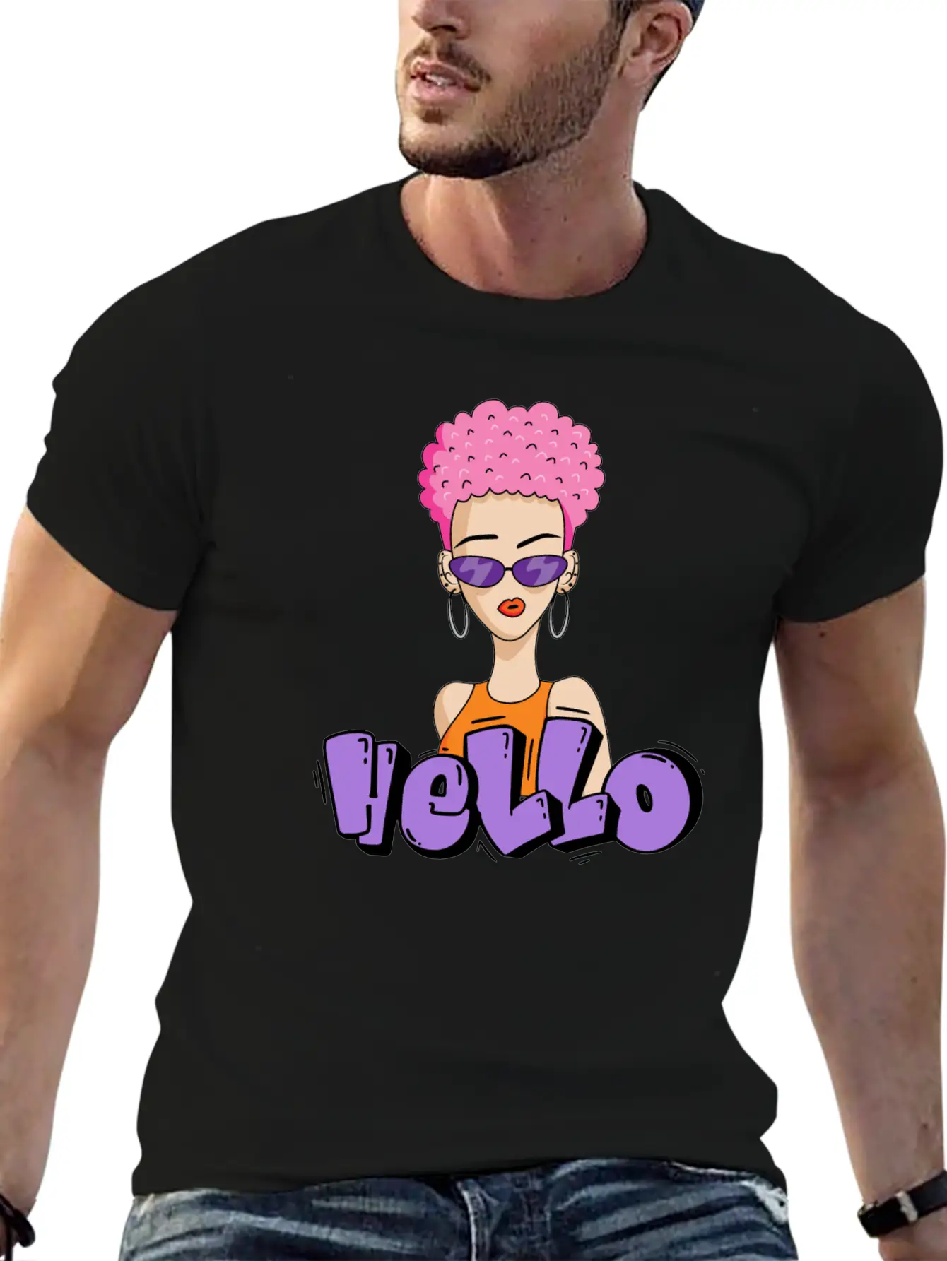 Street Art Design, Gift For Mom, Gift For Sister Essential Cotton Tee For Daily Outfits – Unisex Style