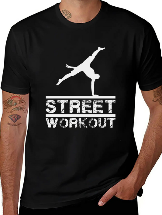 Street Workout Essential Cotton Tee For Daily Outfits – Unisex Style