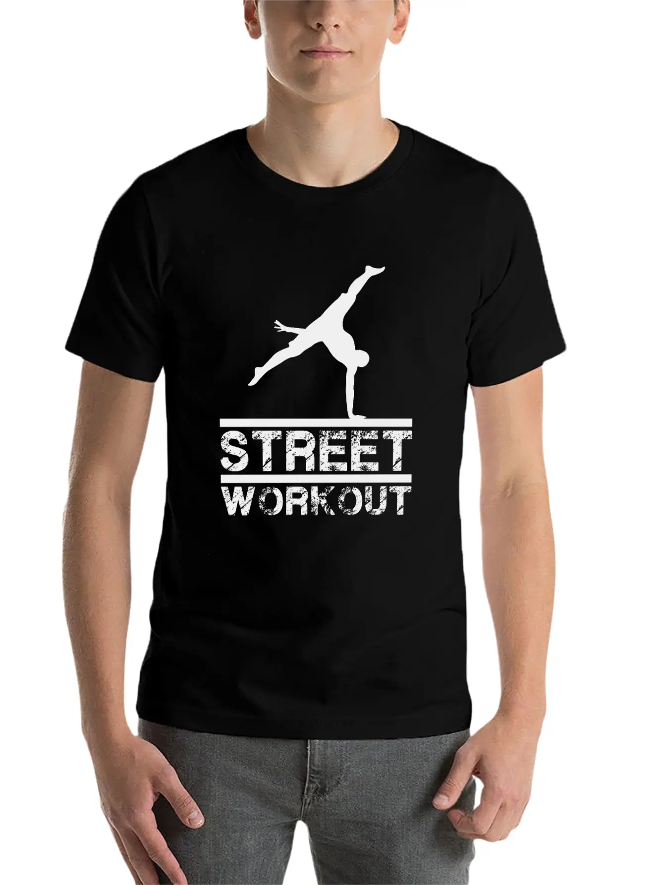 Street Workout Essential Cotton Tee For Daily Outfits – Unisex Style