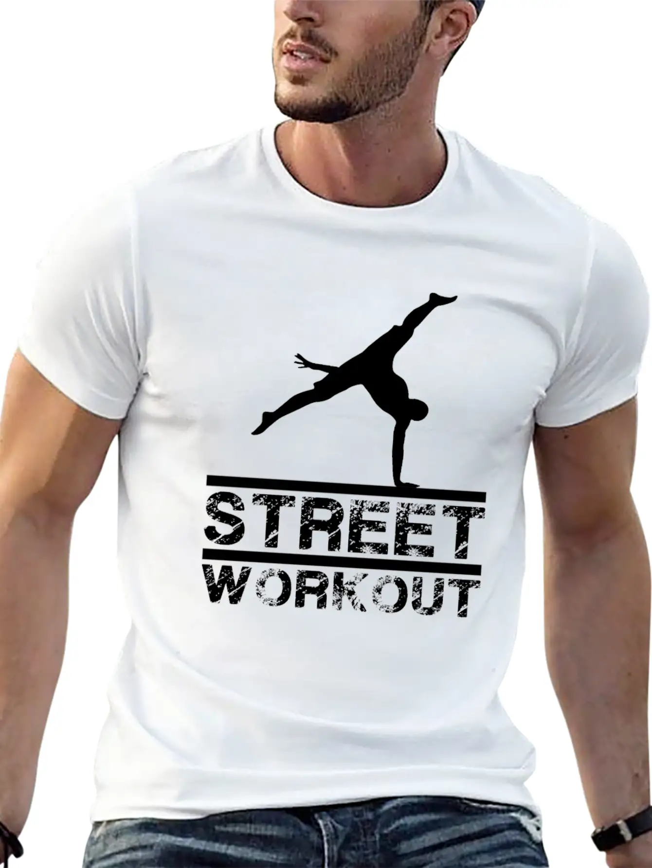 Street Workout Essential Cotton Tee For Daily Outfits – Unisex Style
