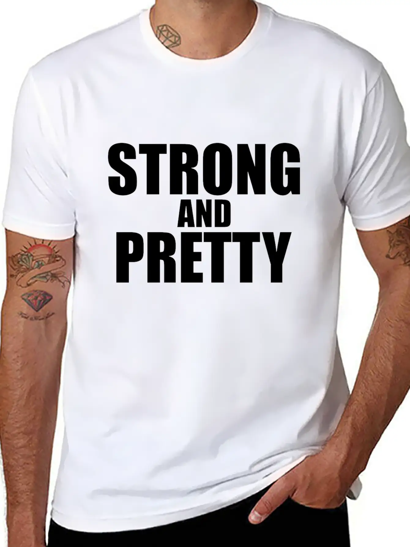 Strong And Pretty Relaxed Everyday Tee – Lightweight And Durable Cotton