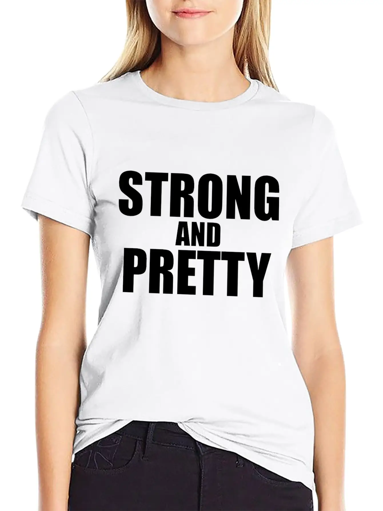 Strong And Pretty Relaxed Everyday Tee – Lightweight And Durable Cotton