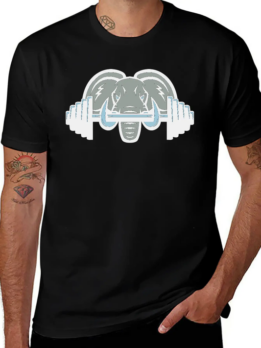 Strong Elephant Essential Cotton Tee For Daily Outfits – Unisex Style