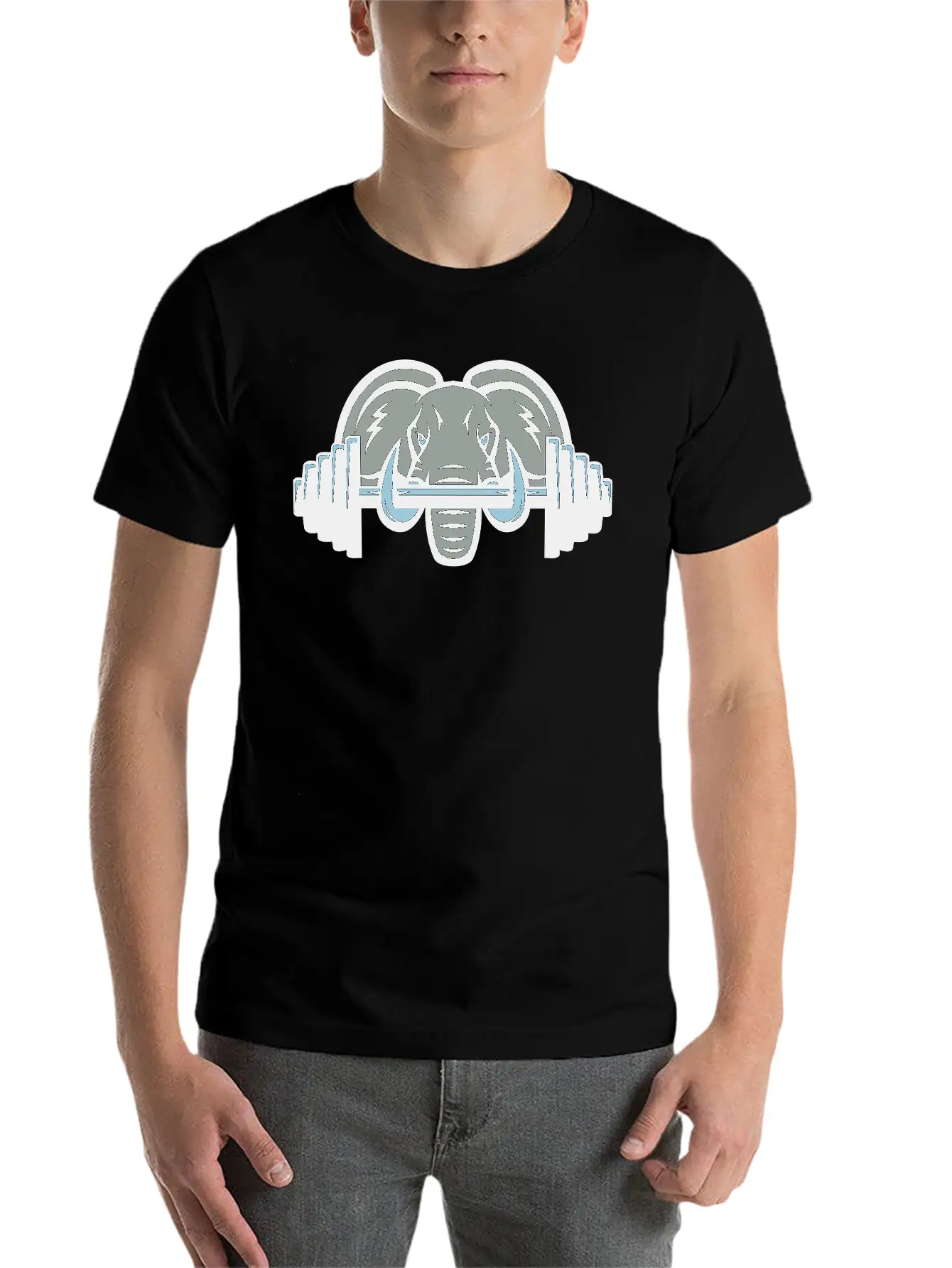 Strong Elephant Essential Cotton Tee For Daily Outfits – Unisex Style