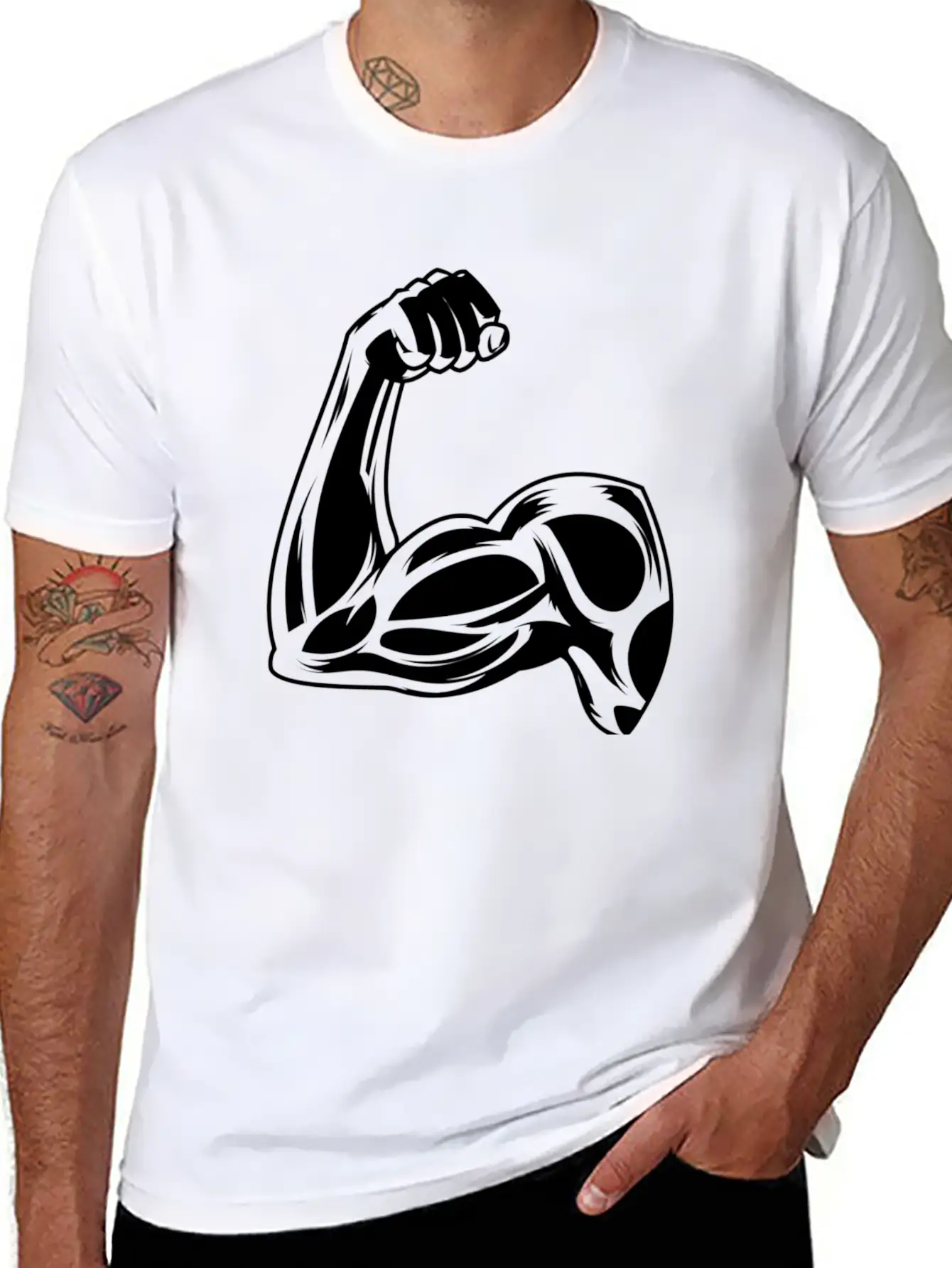 Strong, 💪 Essential Cotton Tee For Daily Outfits – Unisex Style